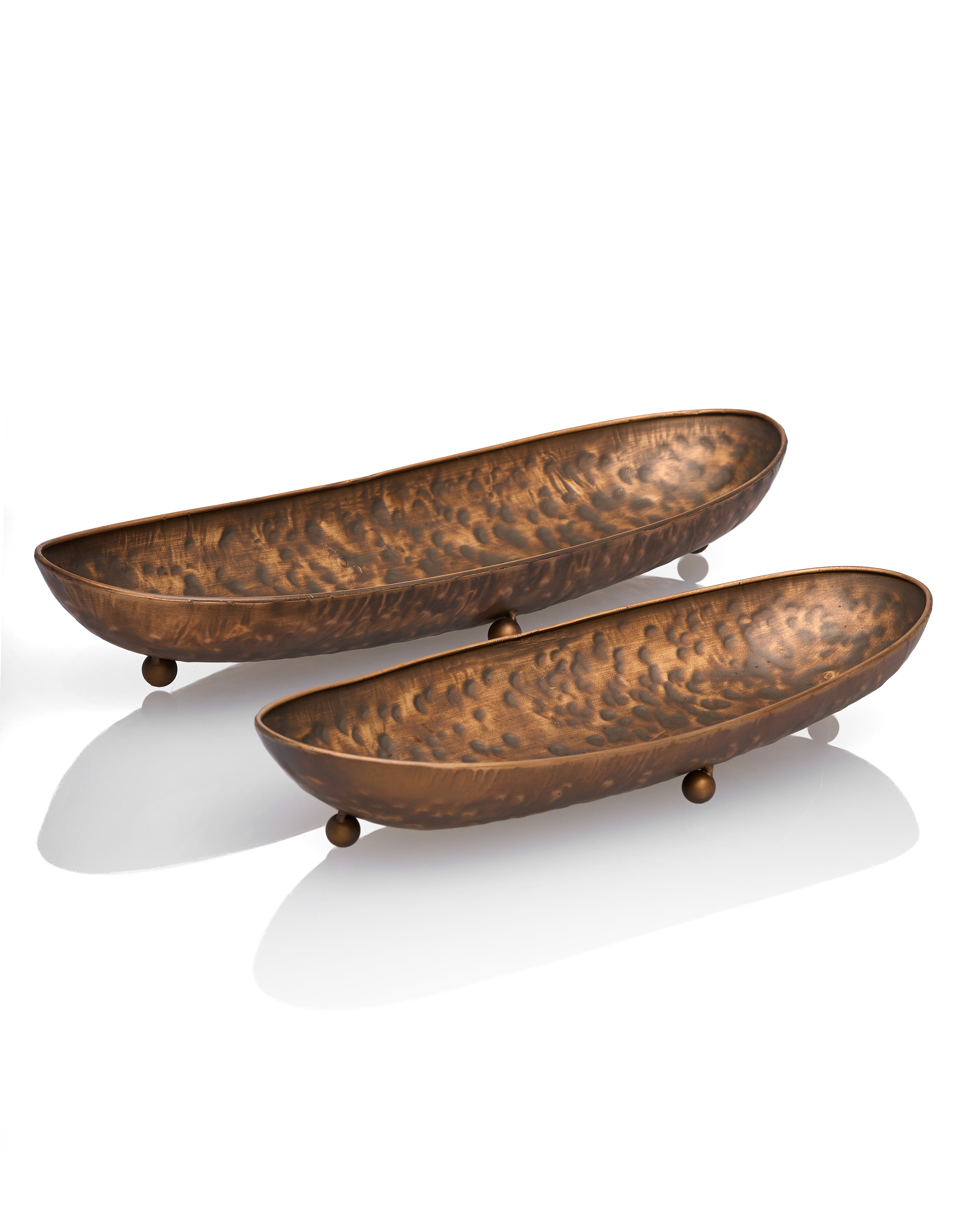 Aureate Nesting Antique Trays Set