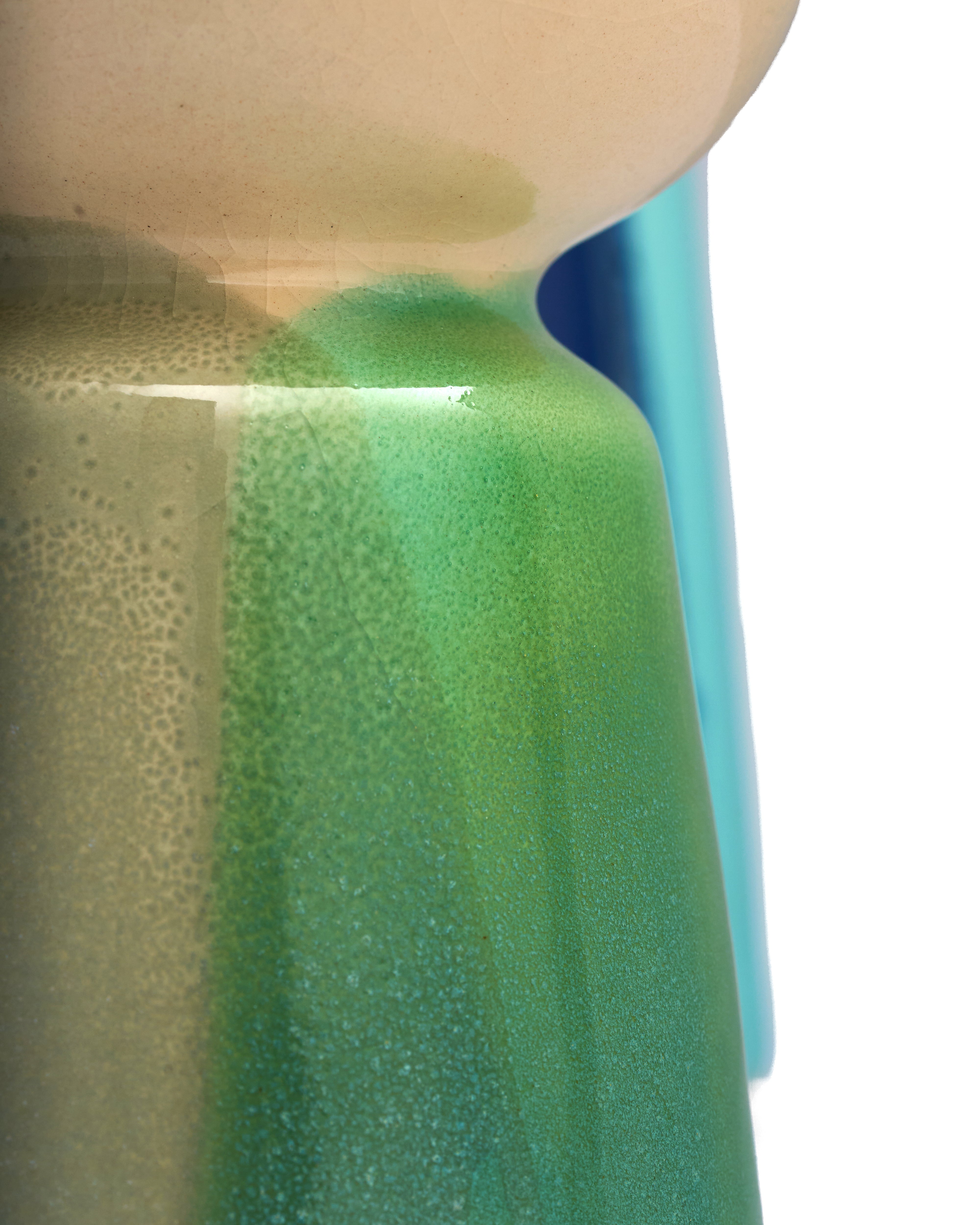 Bisque & Glaze Candle Holders