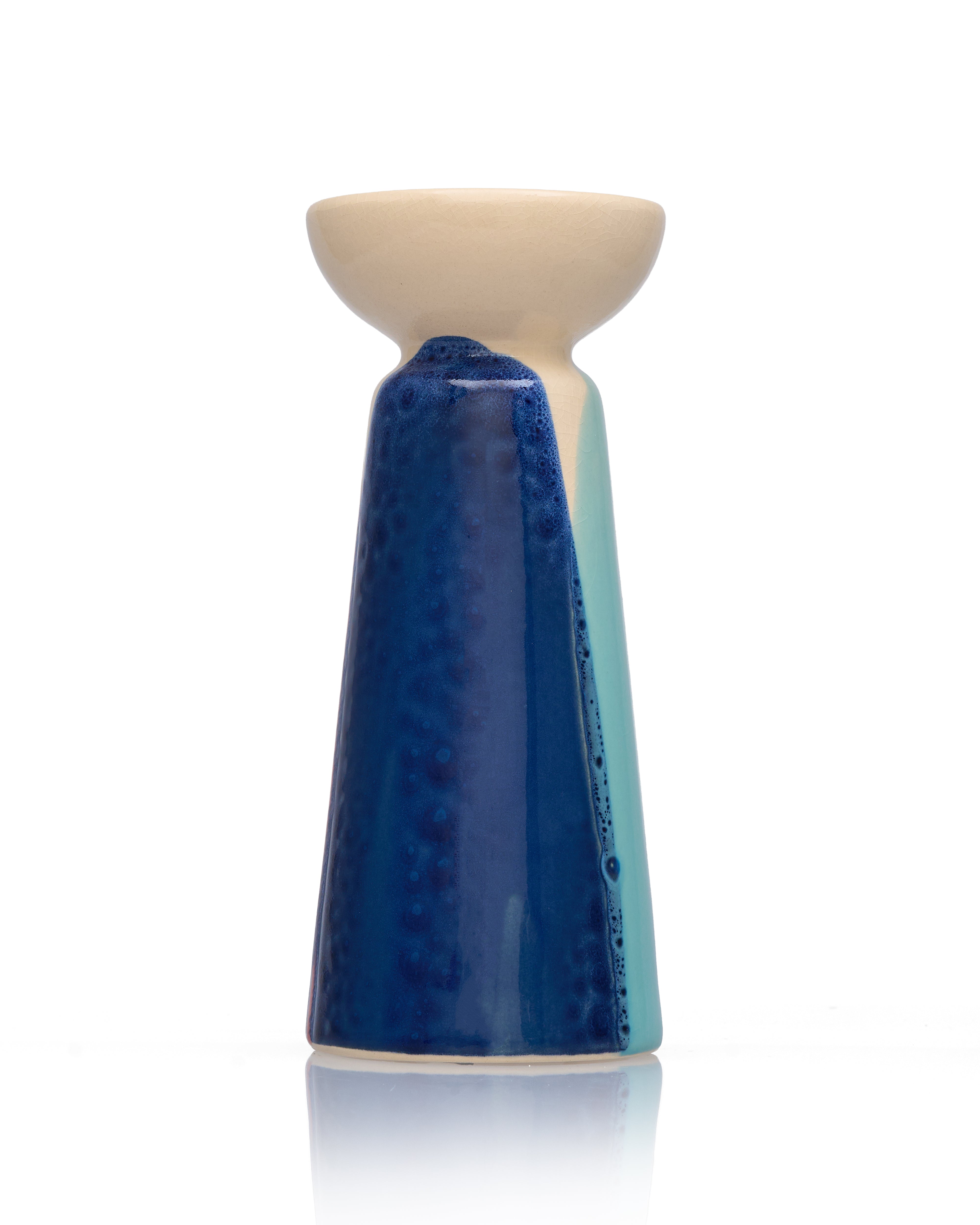 Bisque & Glaze Candle Holders