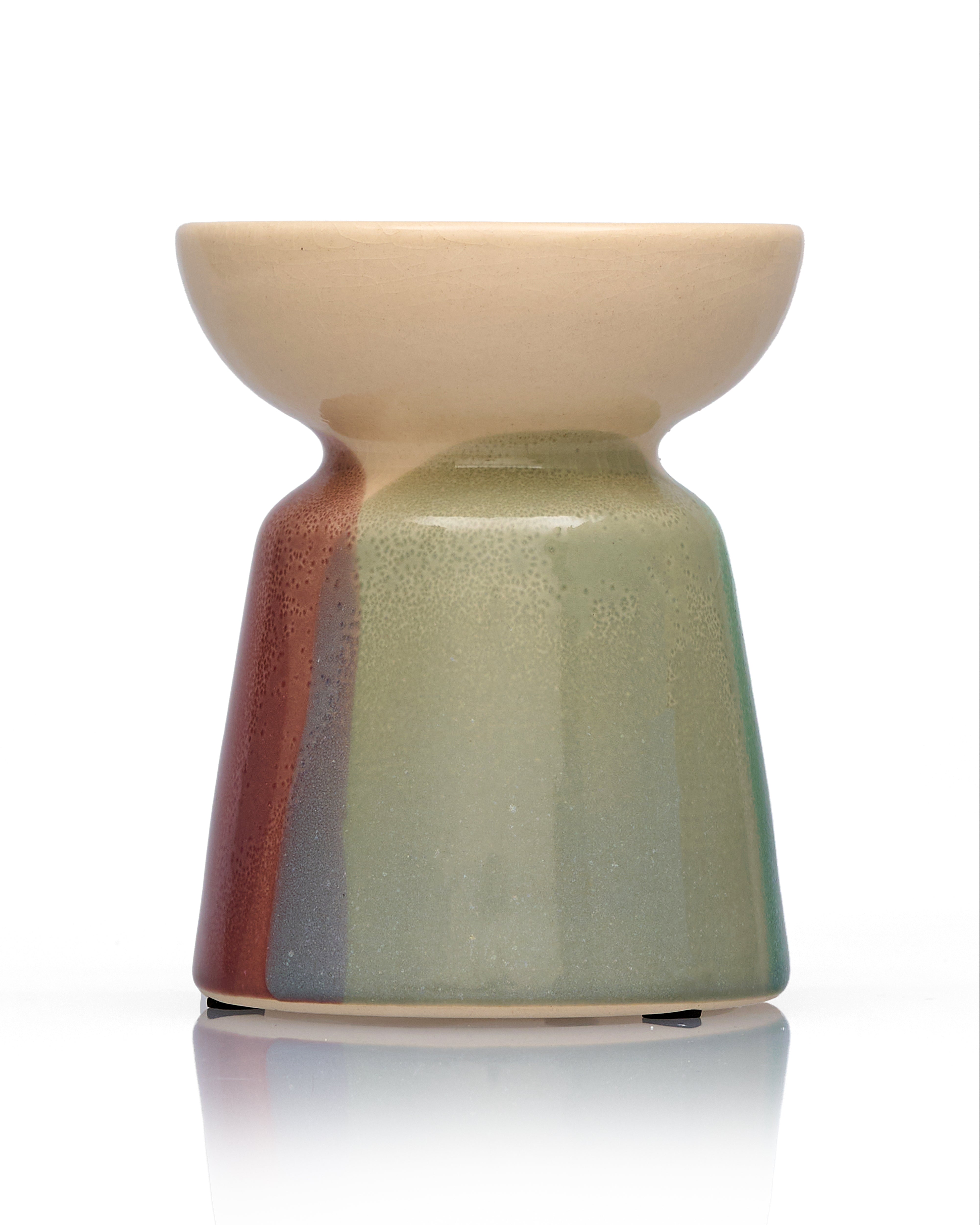 Bisque & Glaze Candle Holders