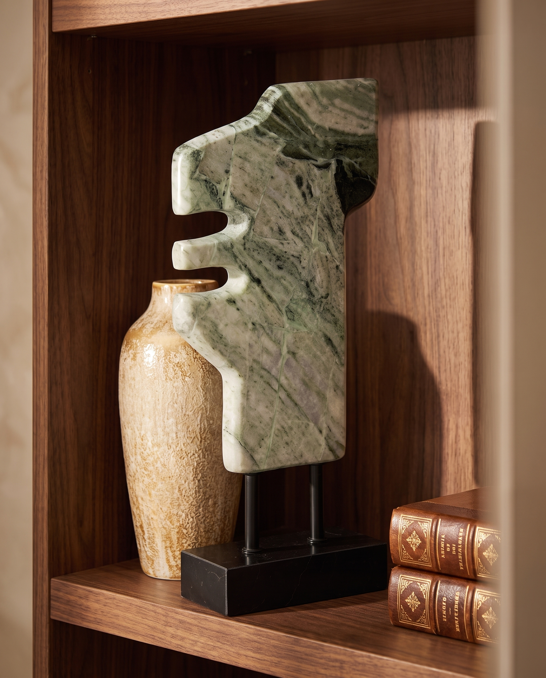 Breccia Rossa Tabletop Sculpture