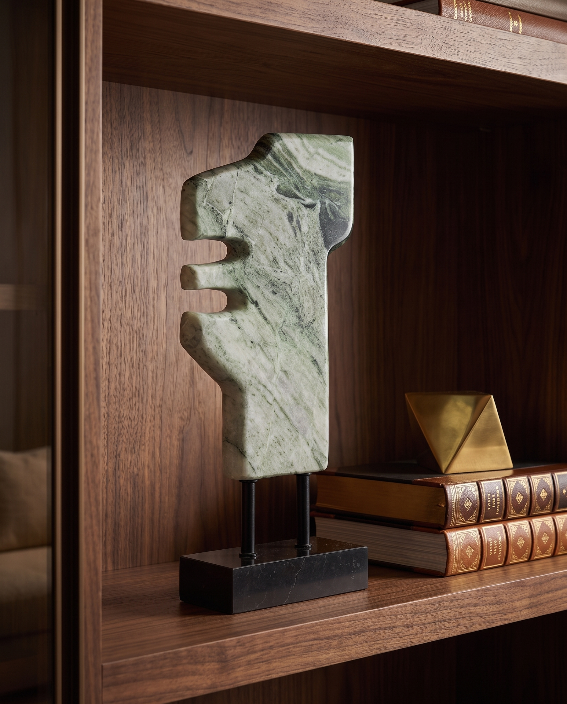 Breccia Rossa Tabletop Sculpture