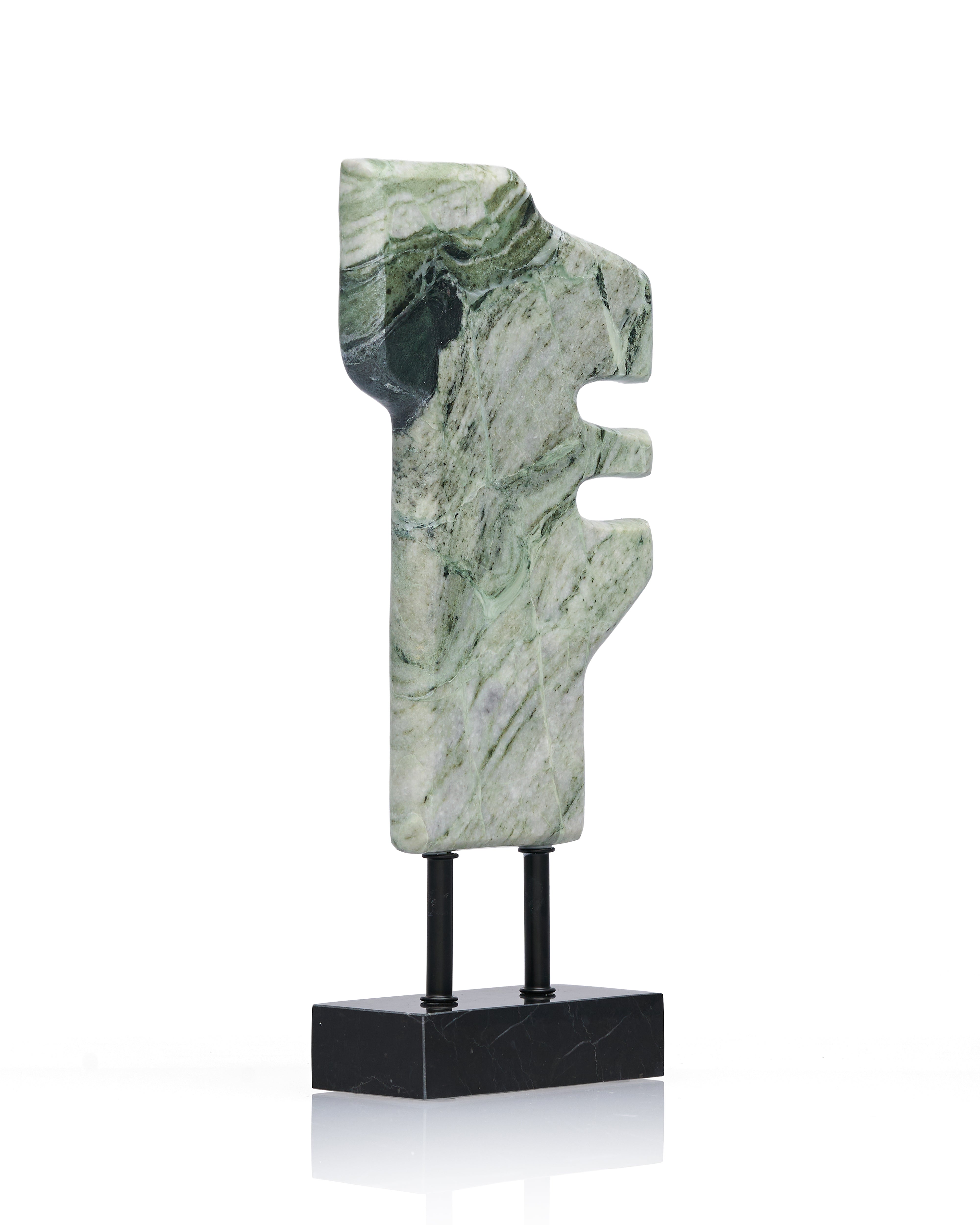 Breccia Rossa Tabletop Sculpture