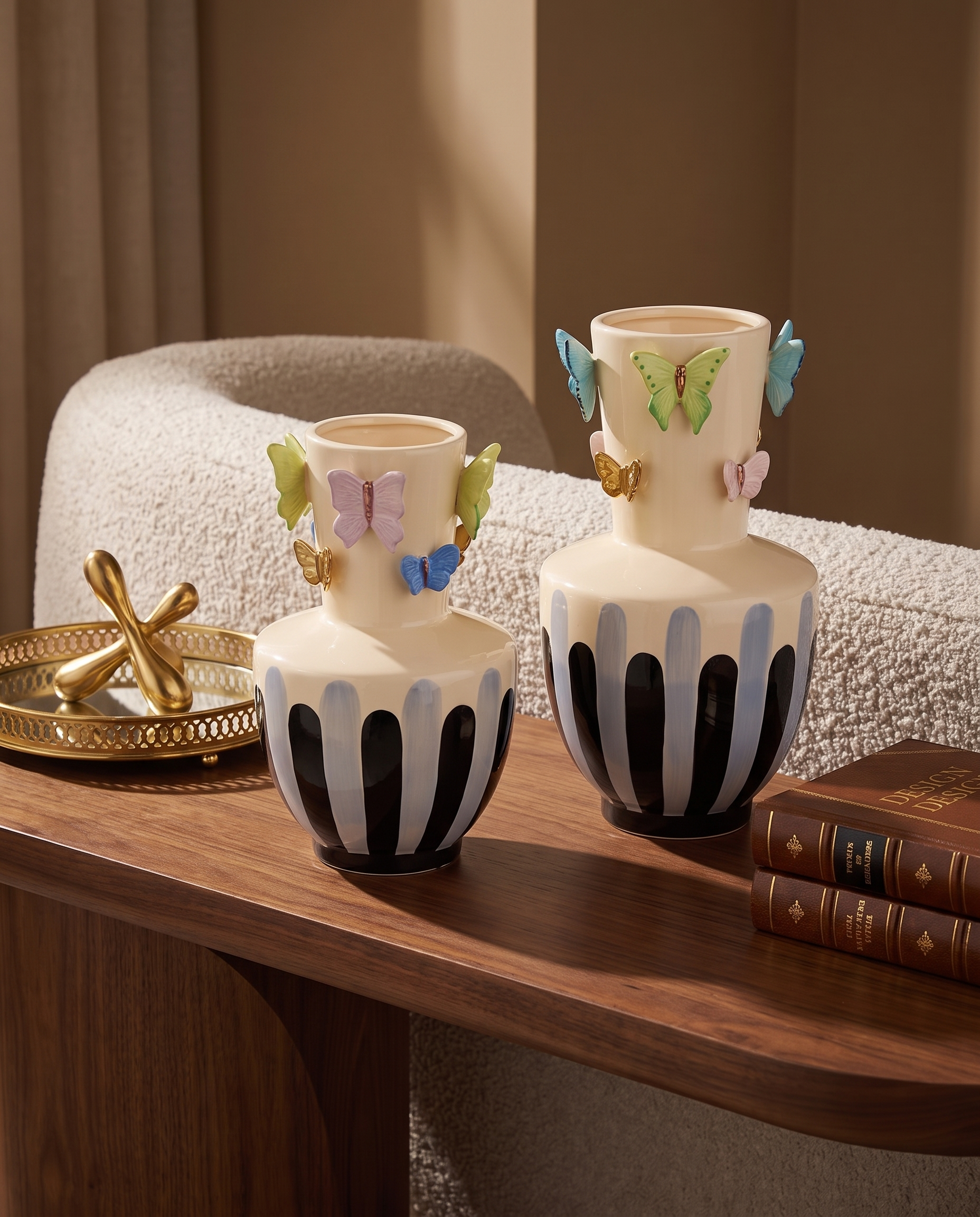 Butterfly Couture Vase Set