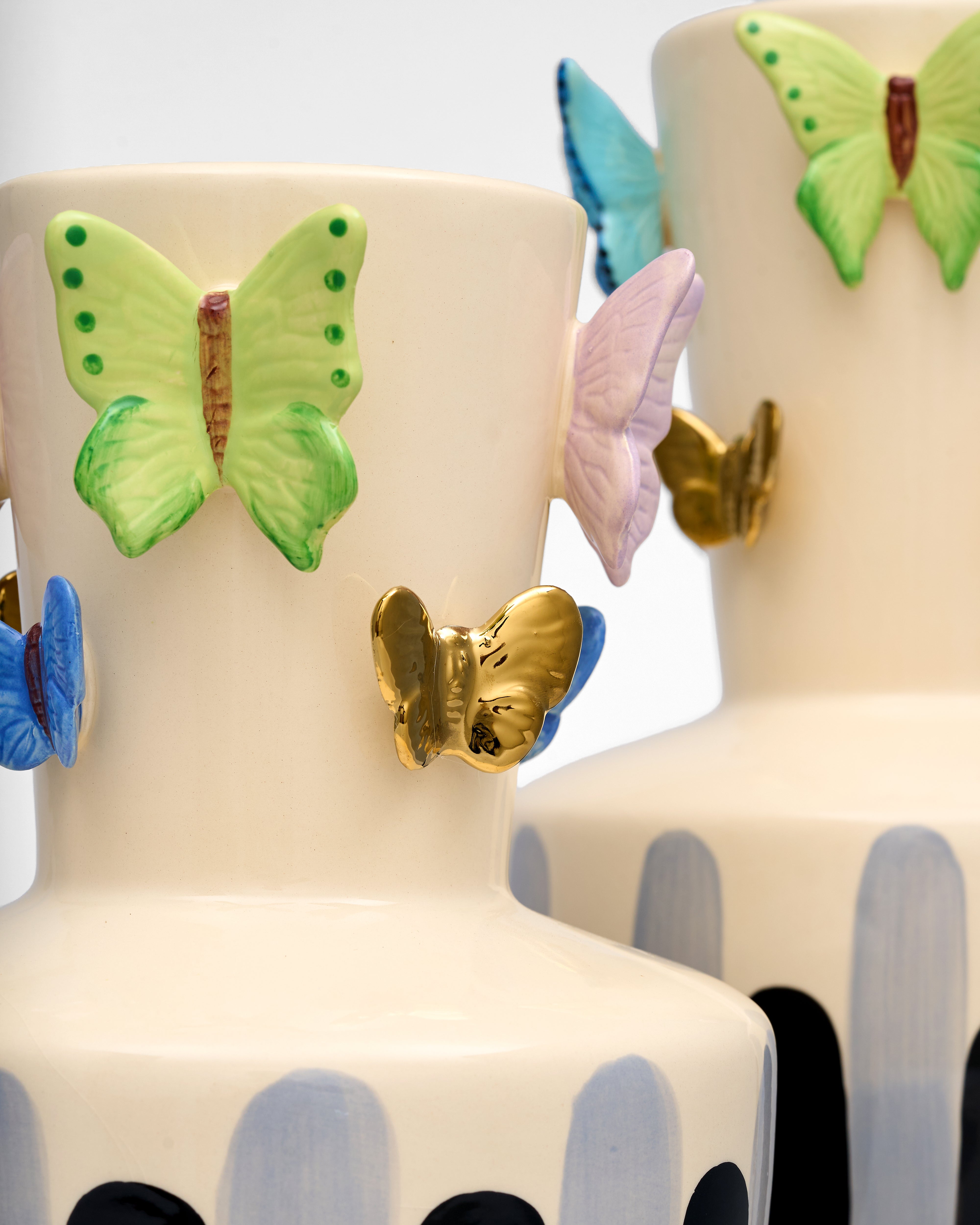 Butterfly Couture Vase Set