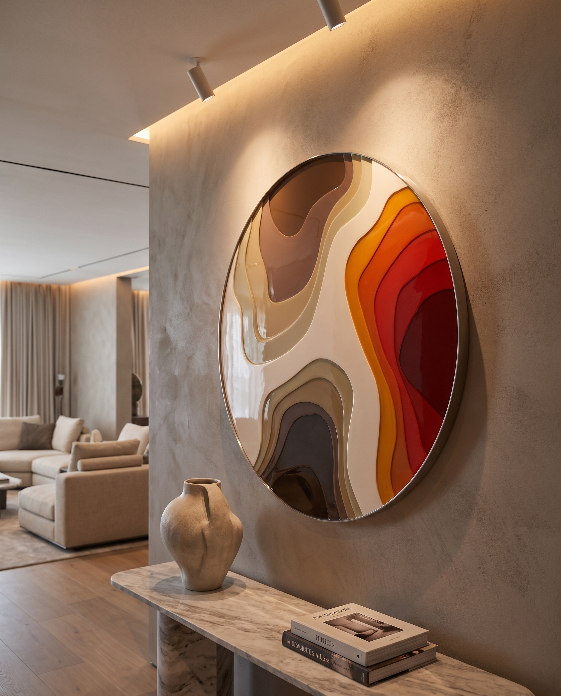 Canyon Core - Luxury Modern Wallart