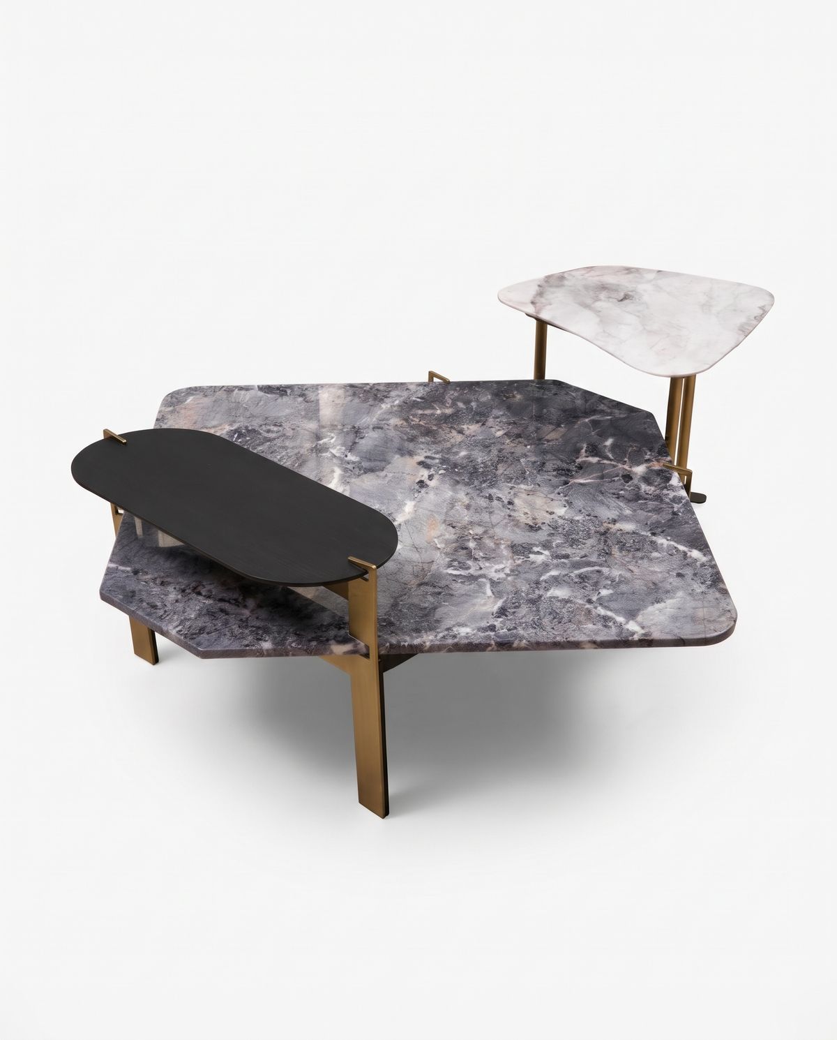Carrara Grid Nesting Coffee Table