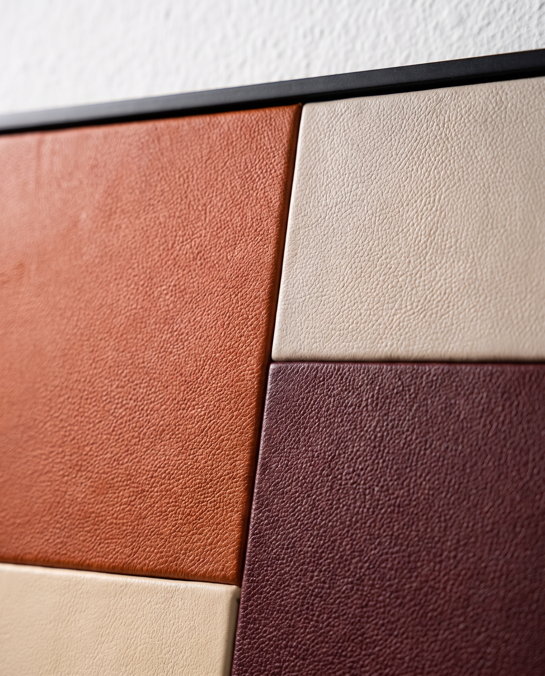 Clay & Canopy - Modern Leather Luxury Wallart