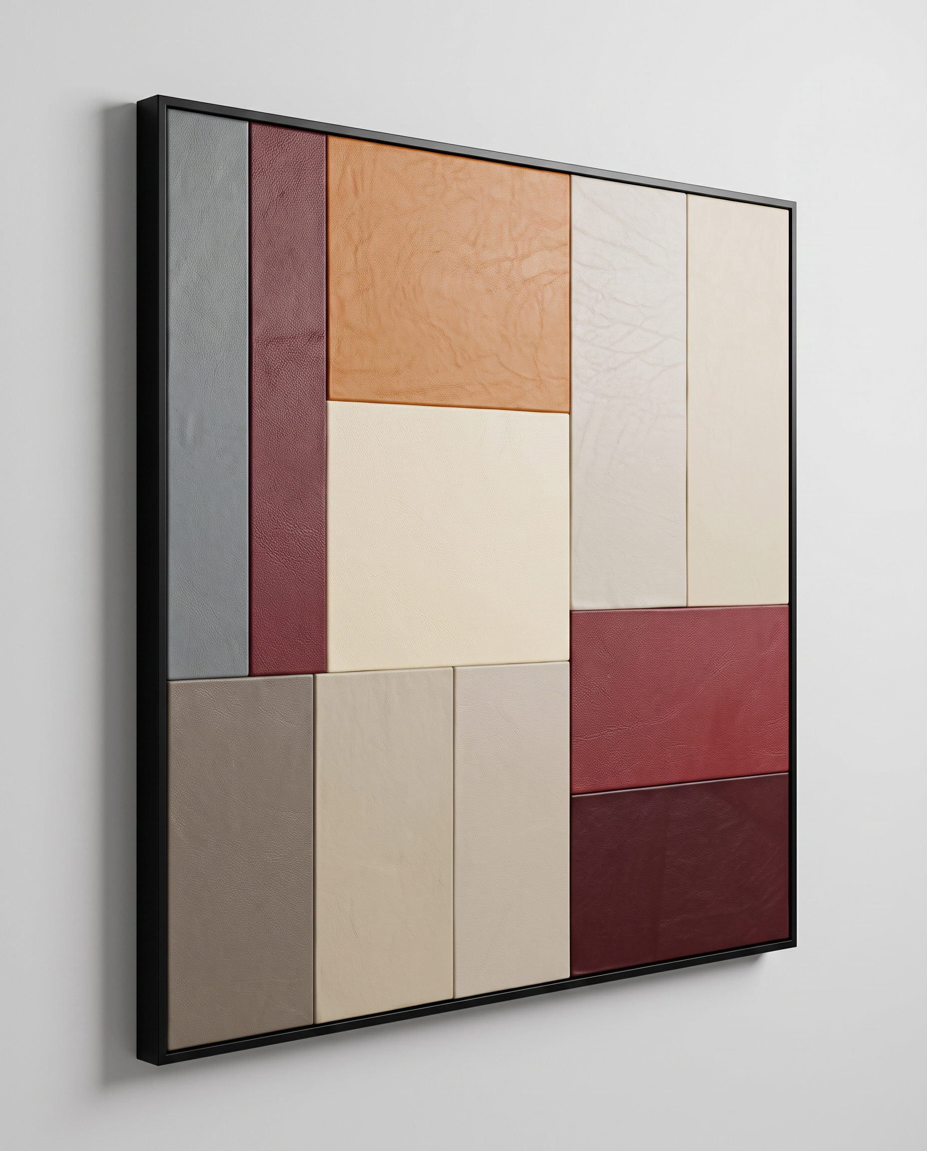 Clay & Canopy - Modern Leather Luxury Wallart