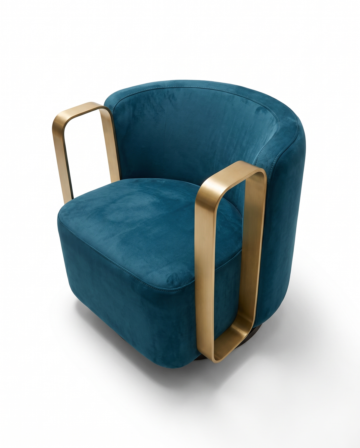 Cocoon Teal Armchair