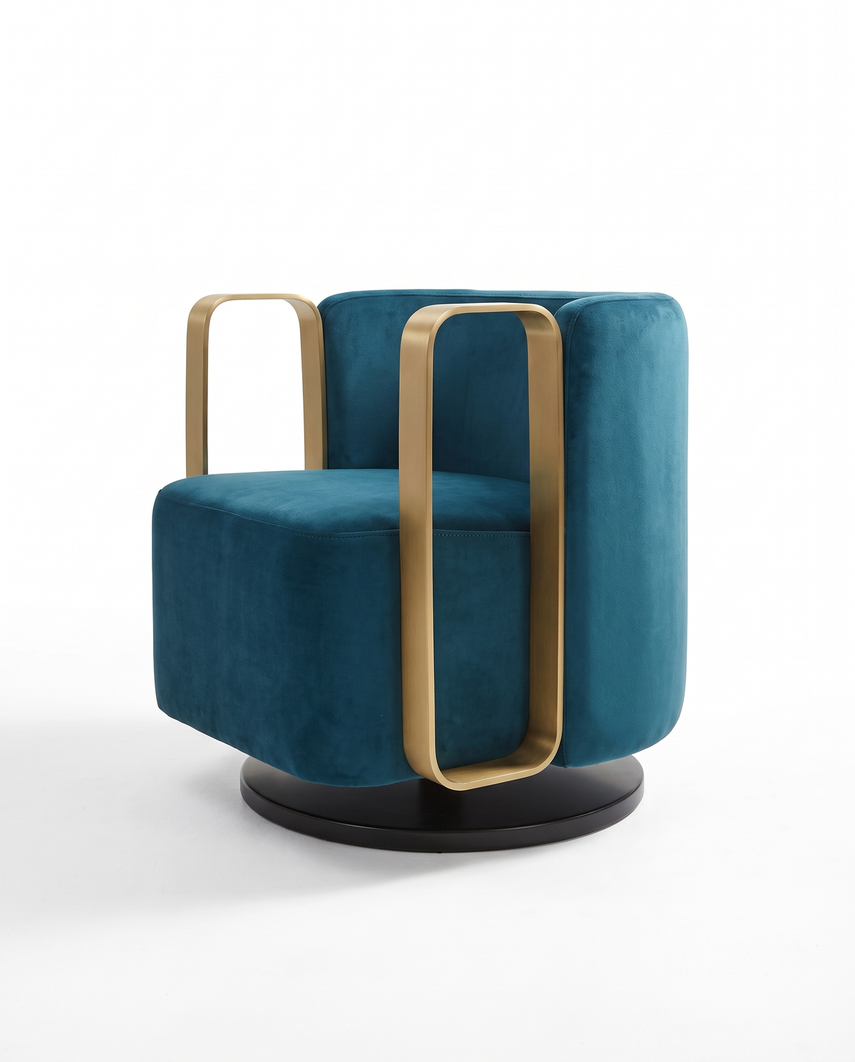 Cocoon Teal Armchair