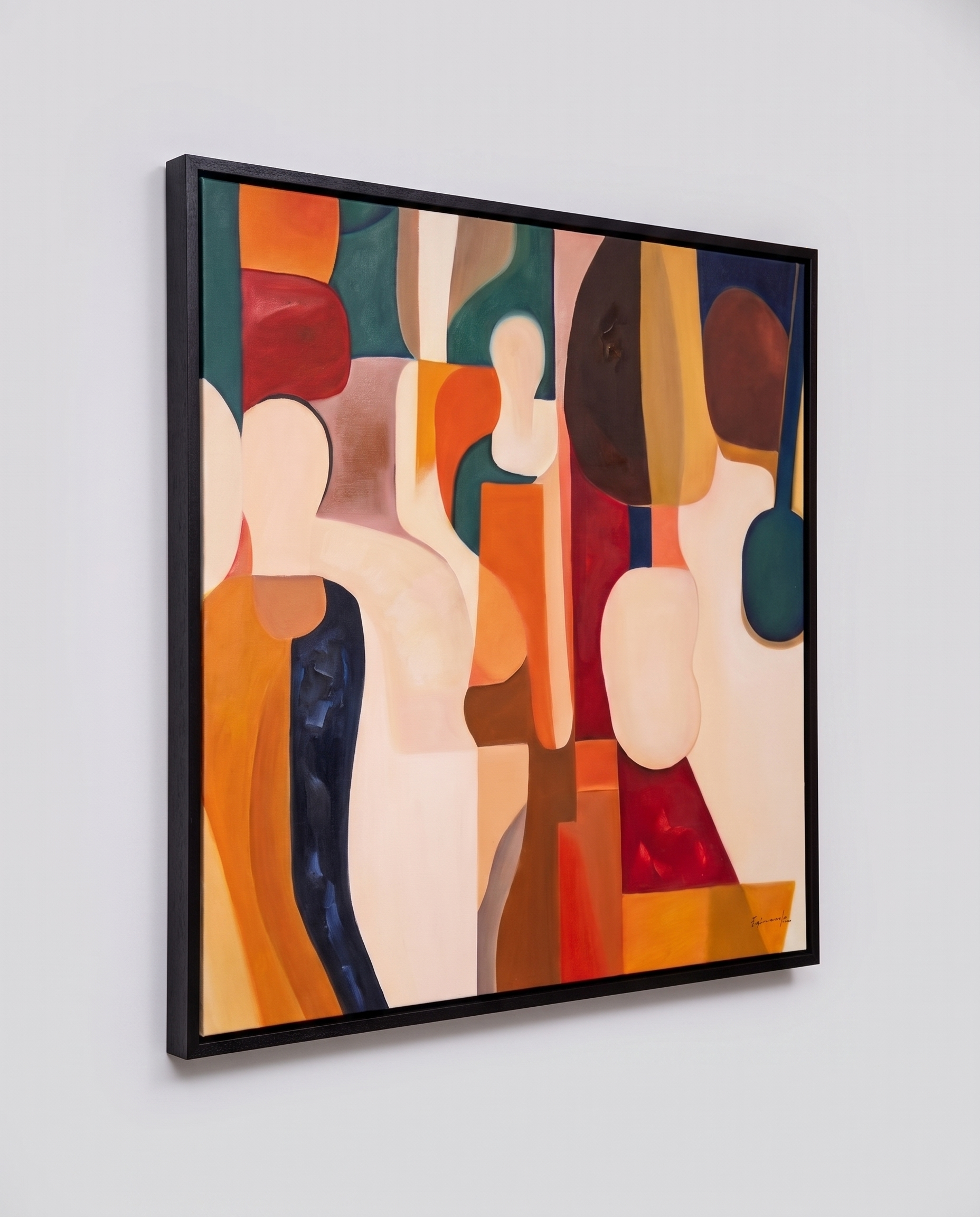 Contoured Perspectives - Luxury Modern Wallart