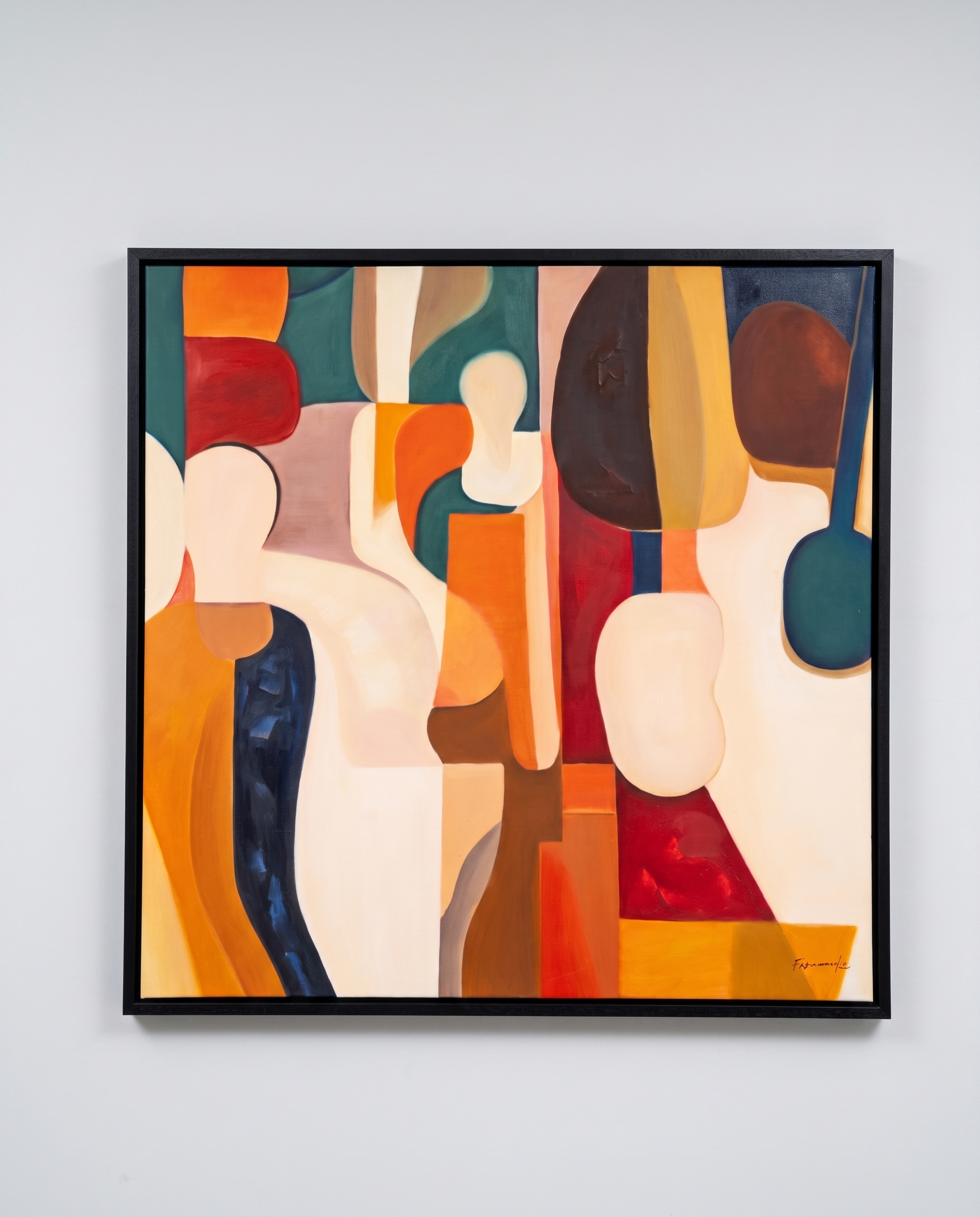 Contoured Perspectives - Luxury Modern Wallart