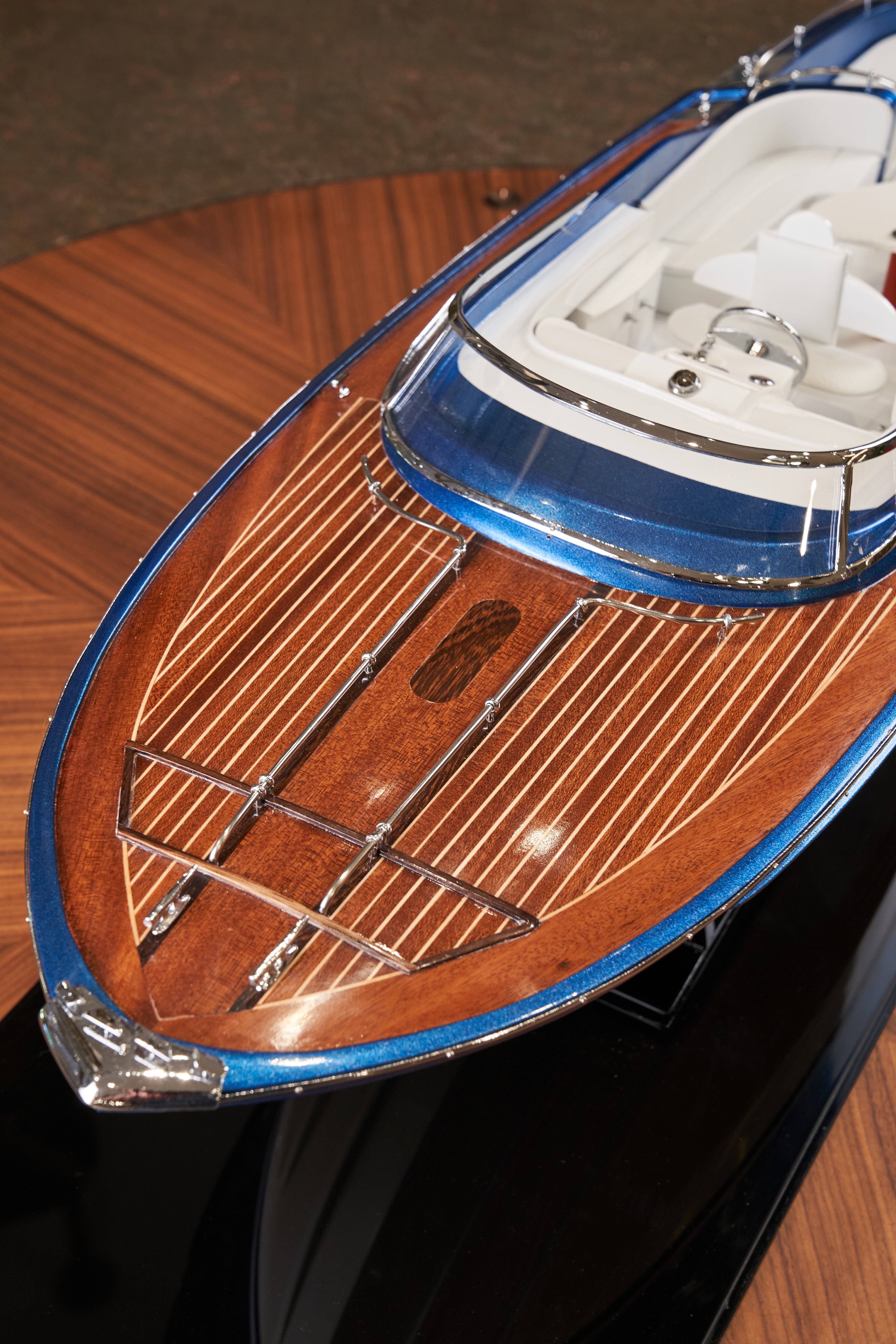Riva Rama Sapphire Speedboat Model - Blue
