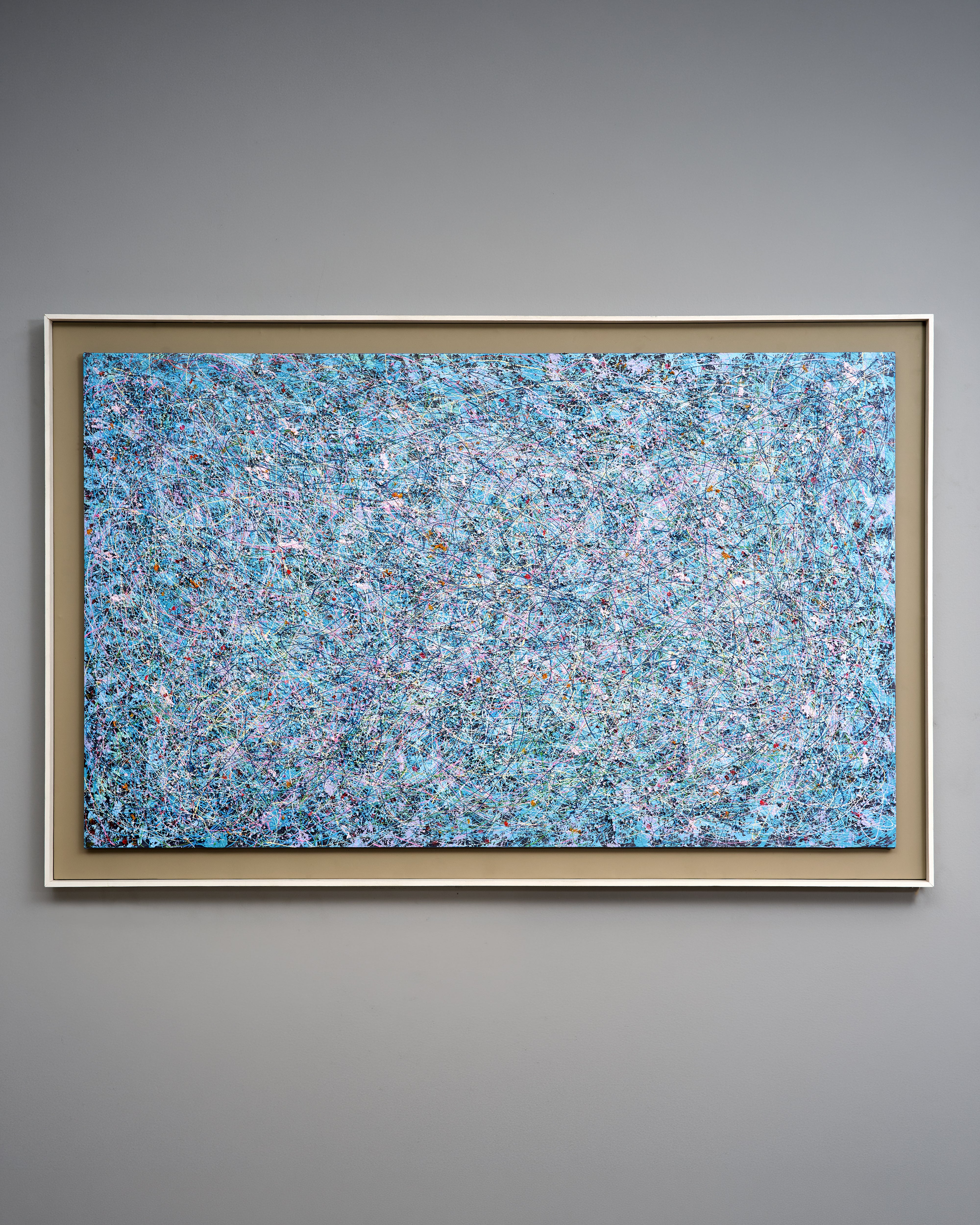 Nova Essence - Blue Textured Wallart