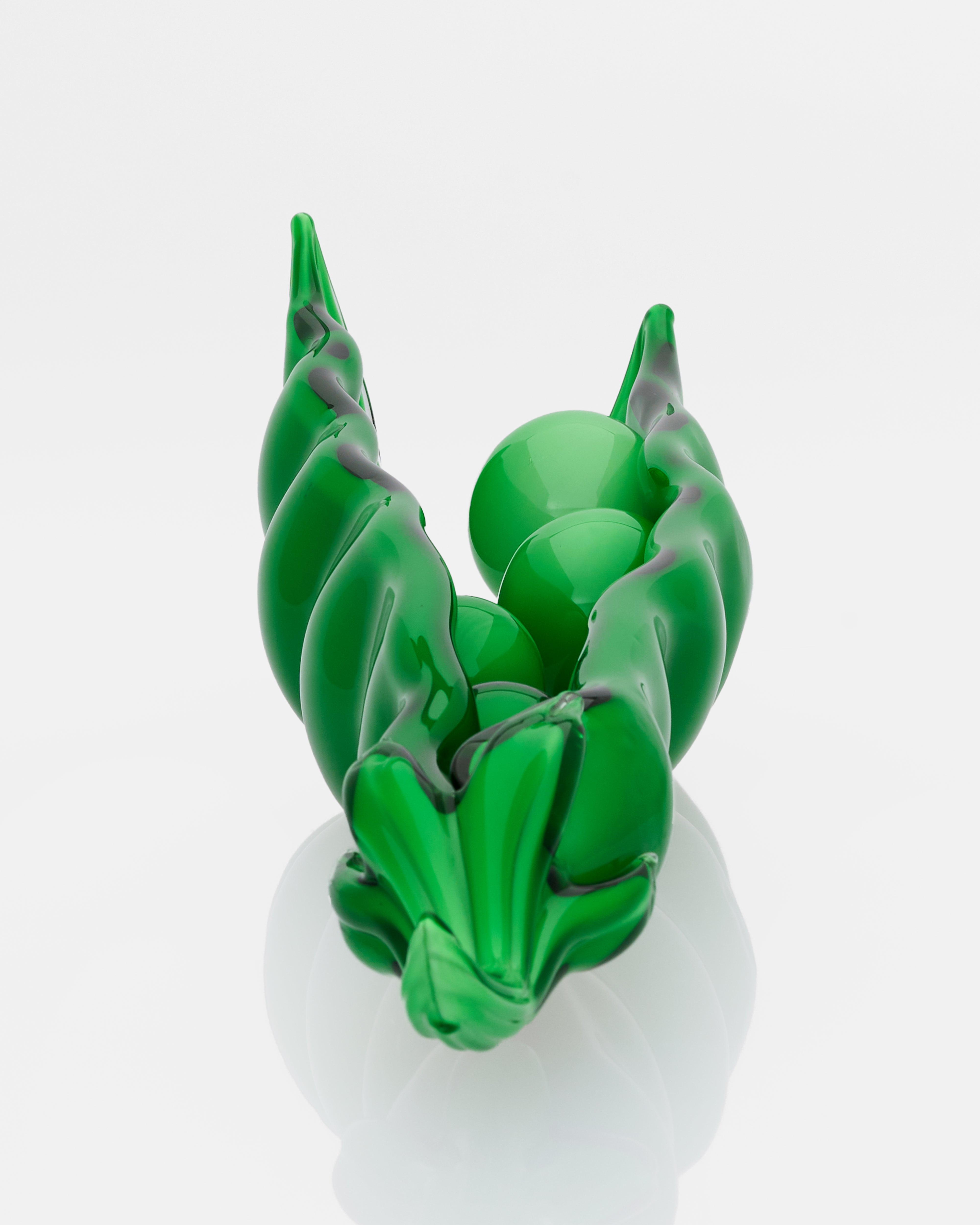 Giant Greenpea Crystal Glass Decor