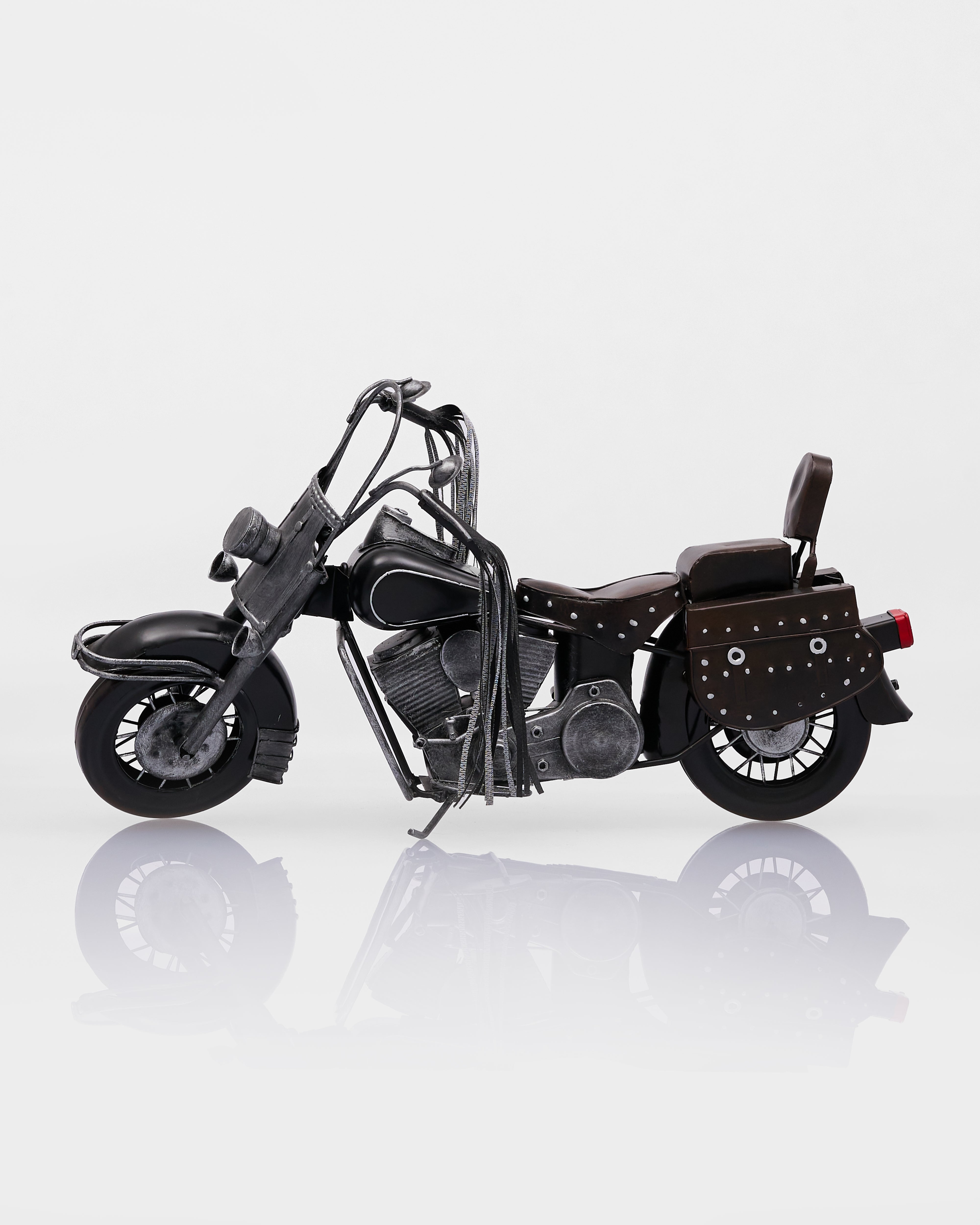 Indian Collector’s Motorbike Model Black