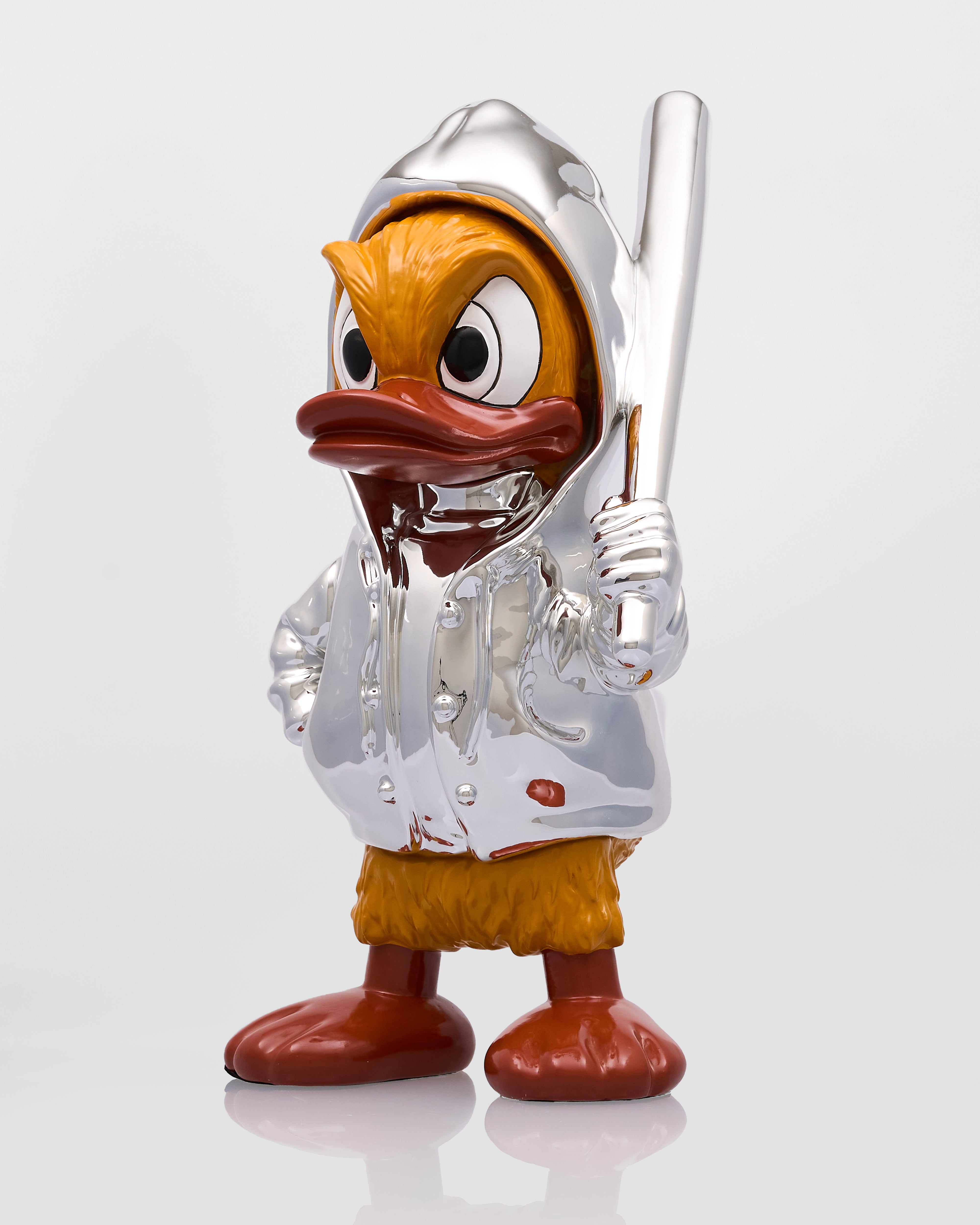 Urban Icon Hoodie Figurine - Silver