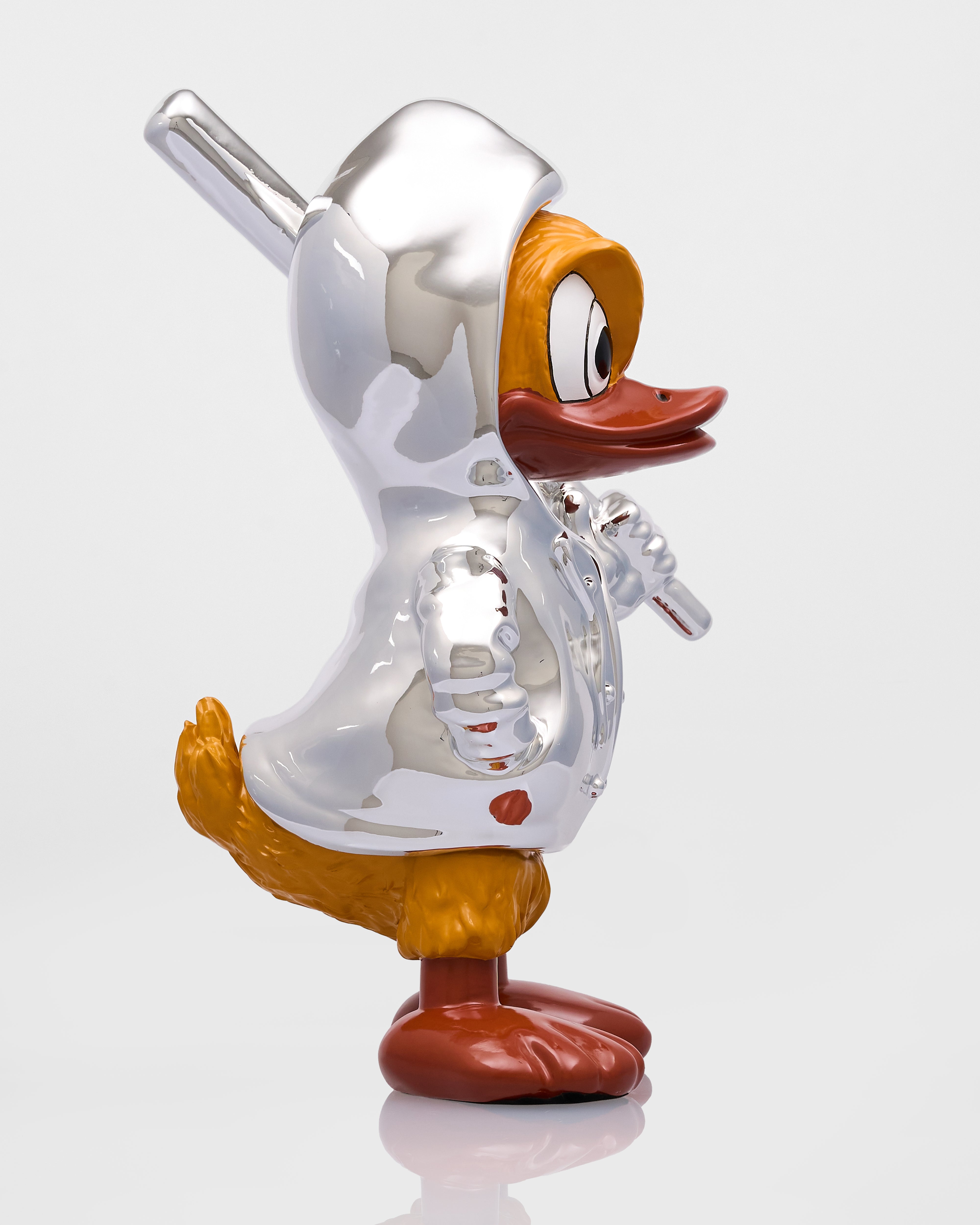 Urban Icon Hoodie Figurine - Silver