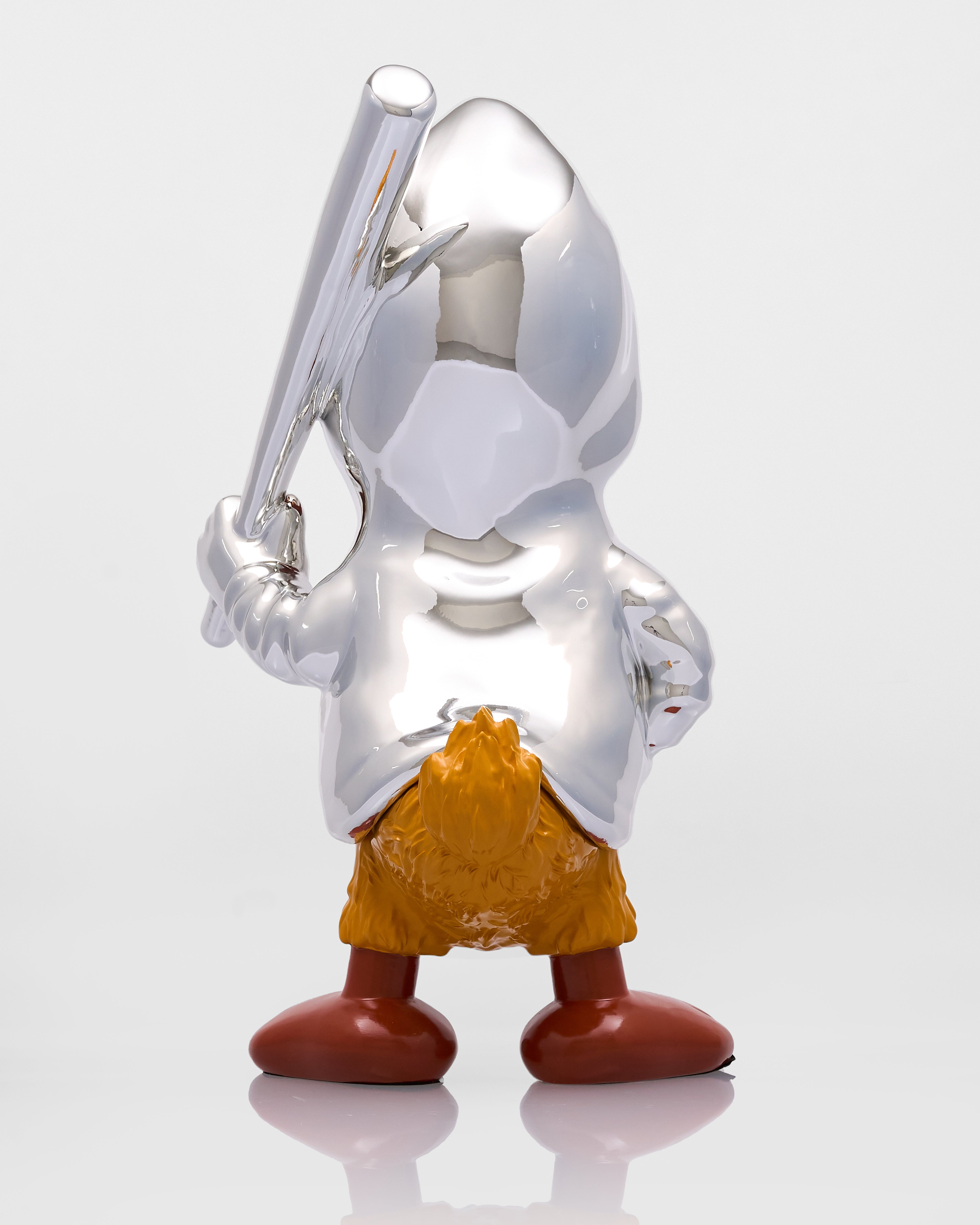 Urban Icon Hoodie Figurine - Silver