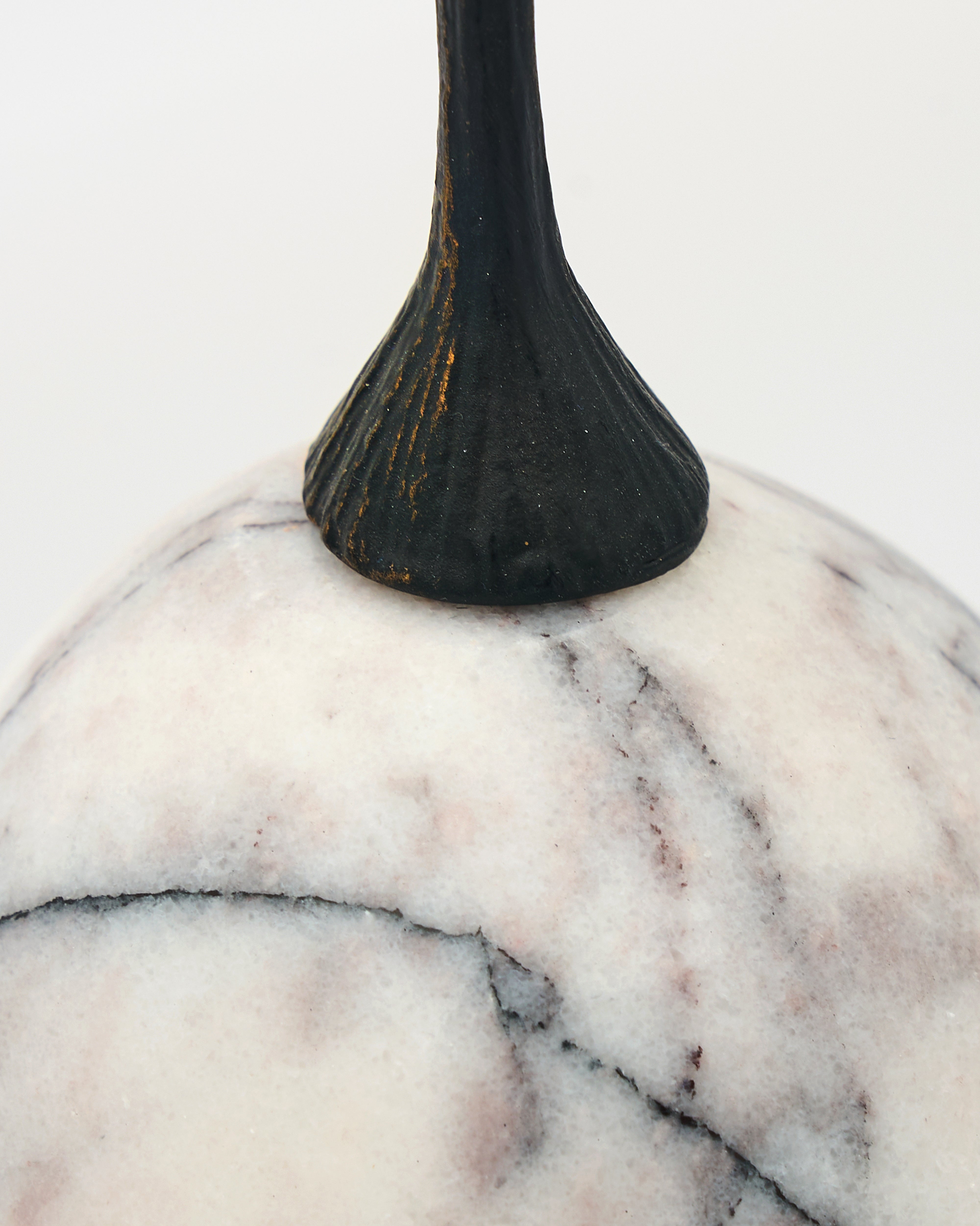 White Seed Ball Decor