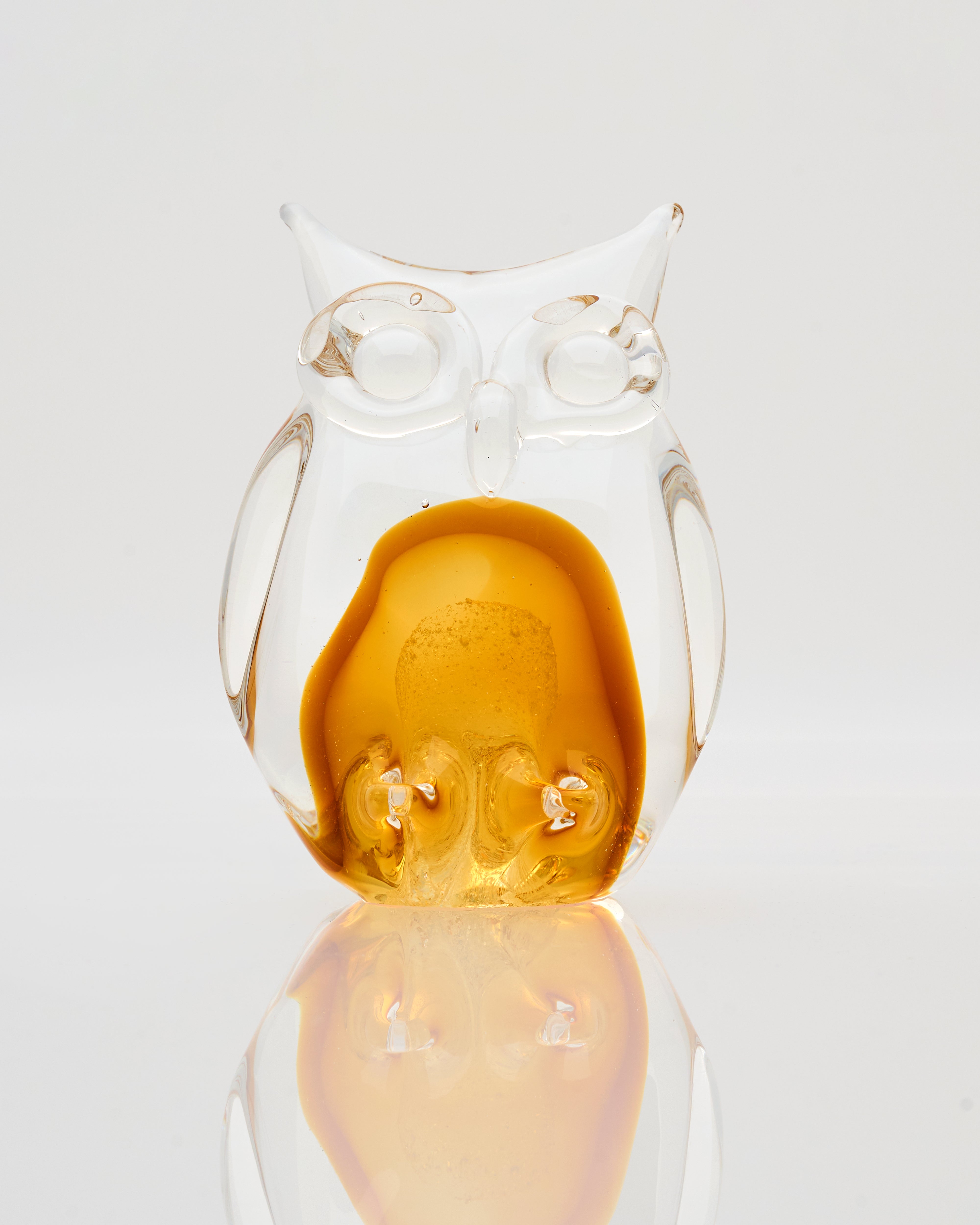 Transparent Owl Decor