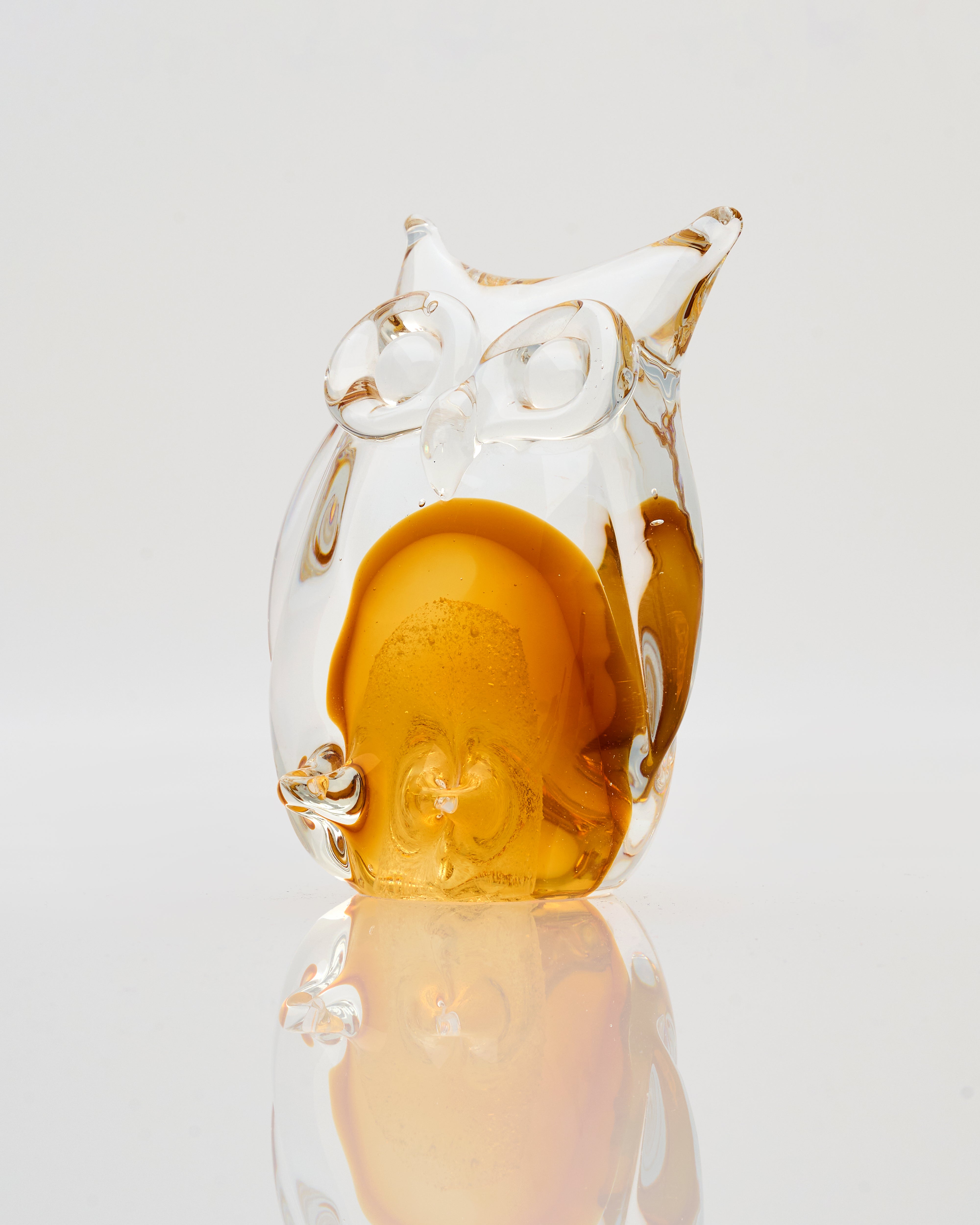 Transparent Owl Decor