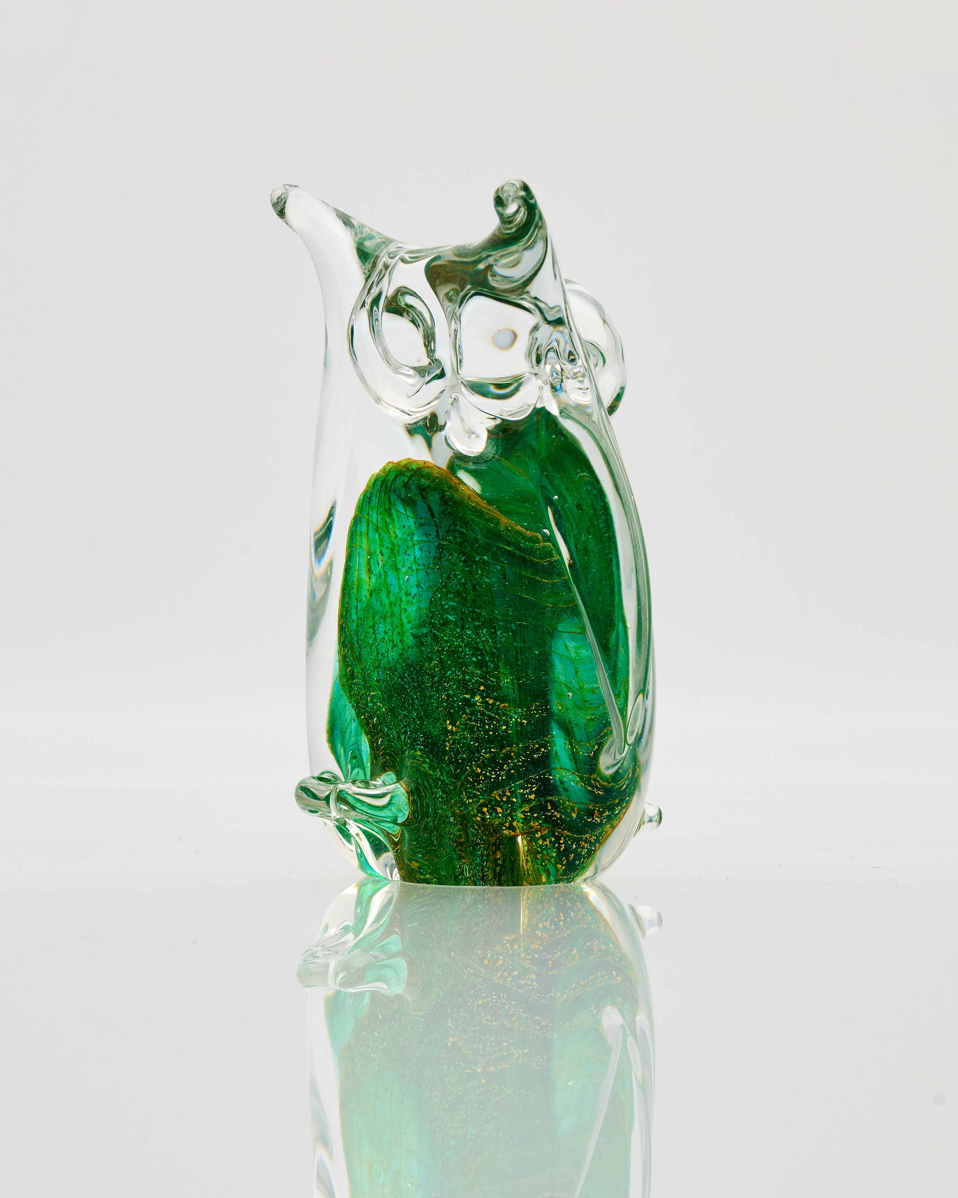 Transparent Owl Decor