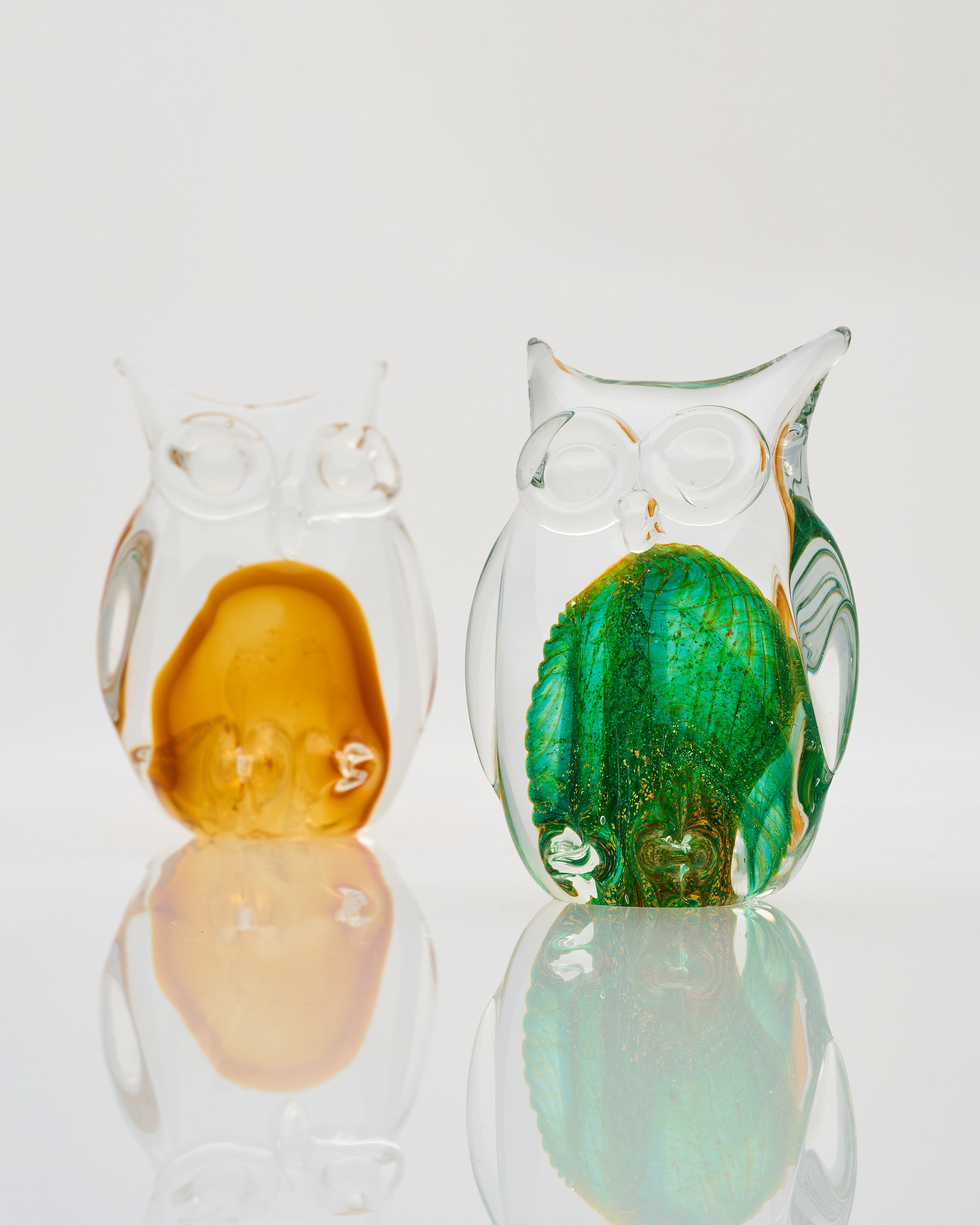 Transparent Owl Decor