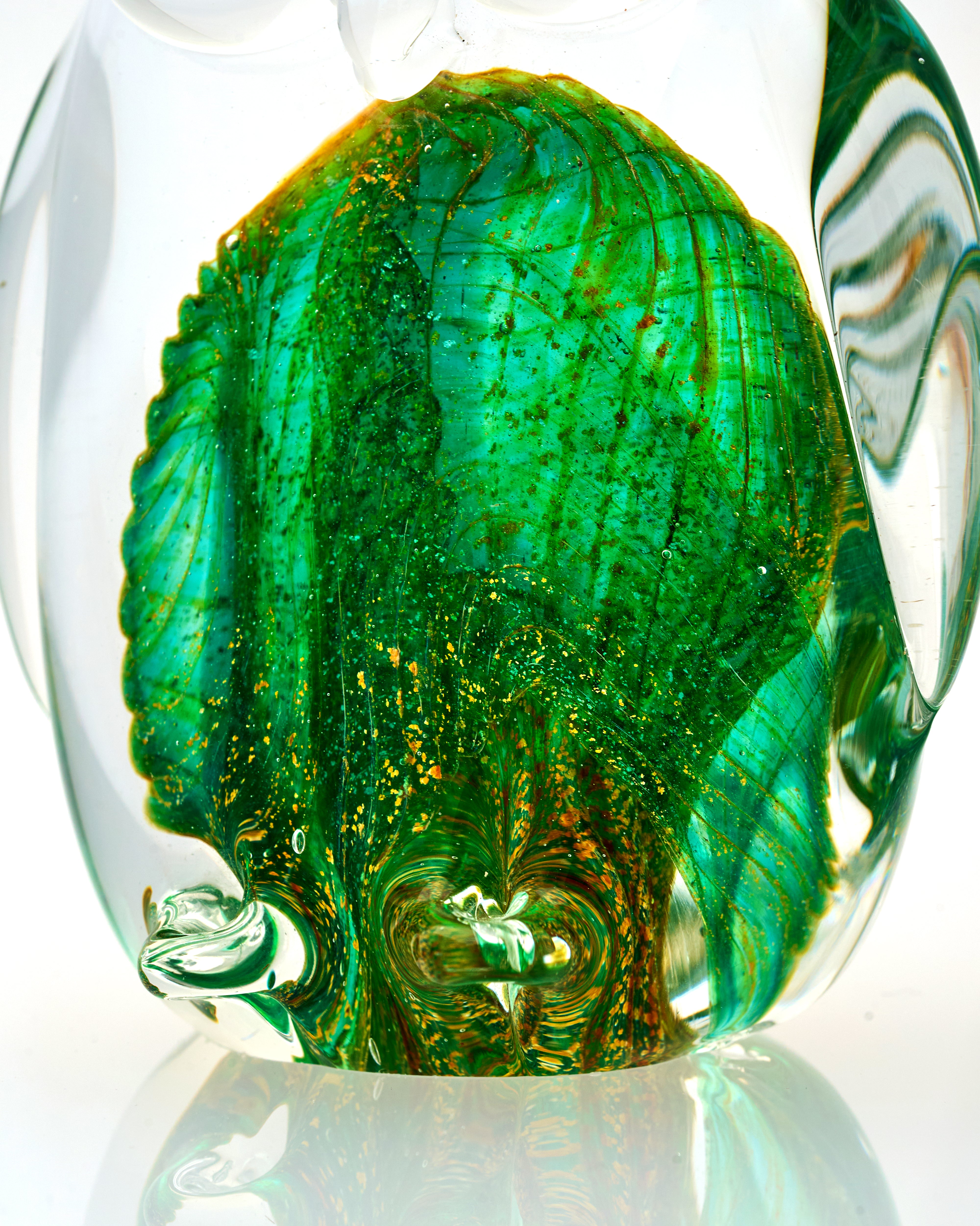 Transparent Owl Decor