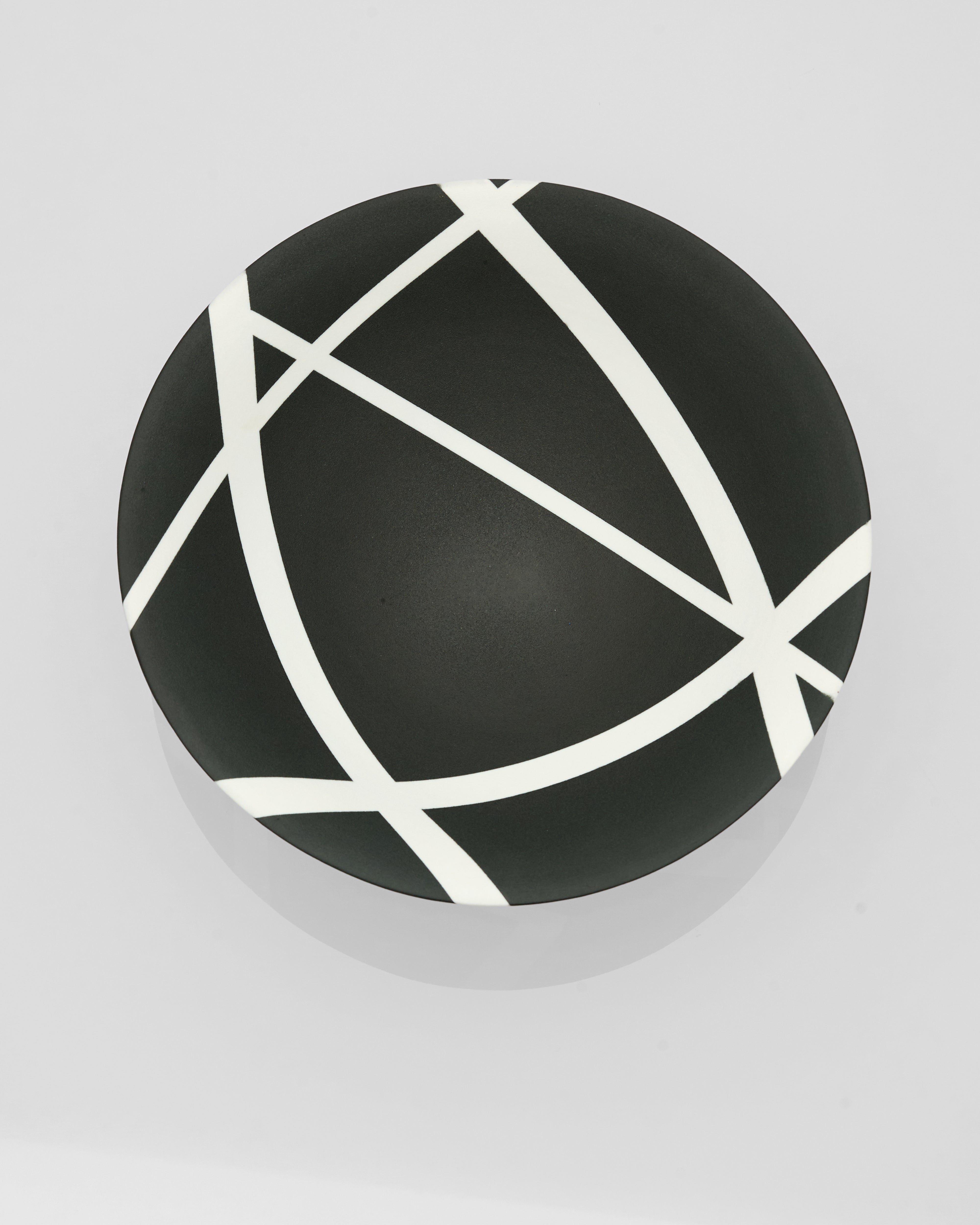 Striped Oval Fruit Tray