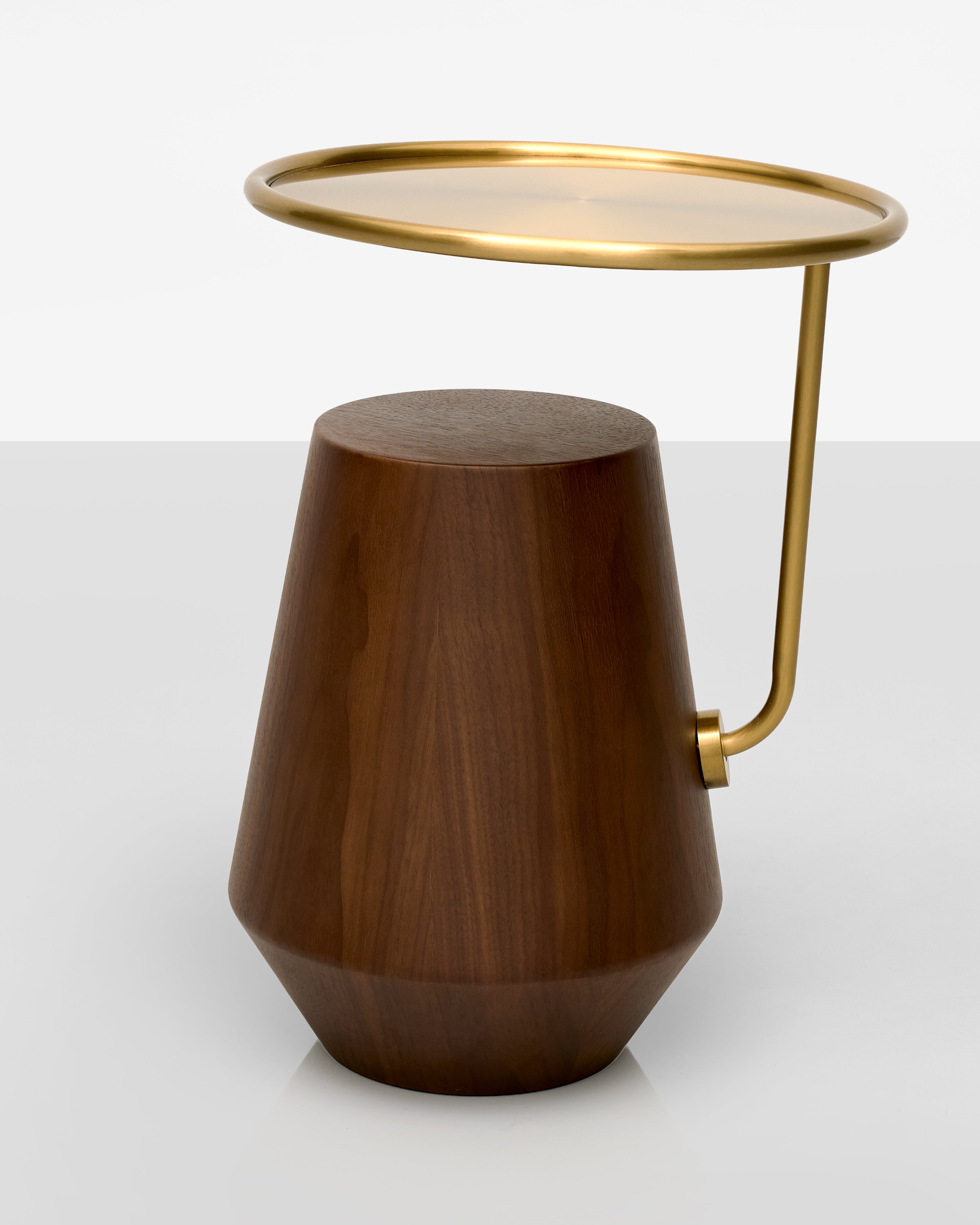 Karyelle Ash Wood Side Table