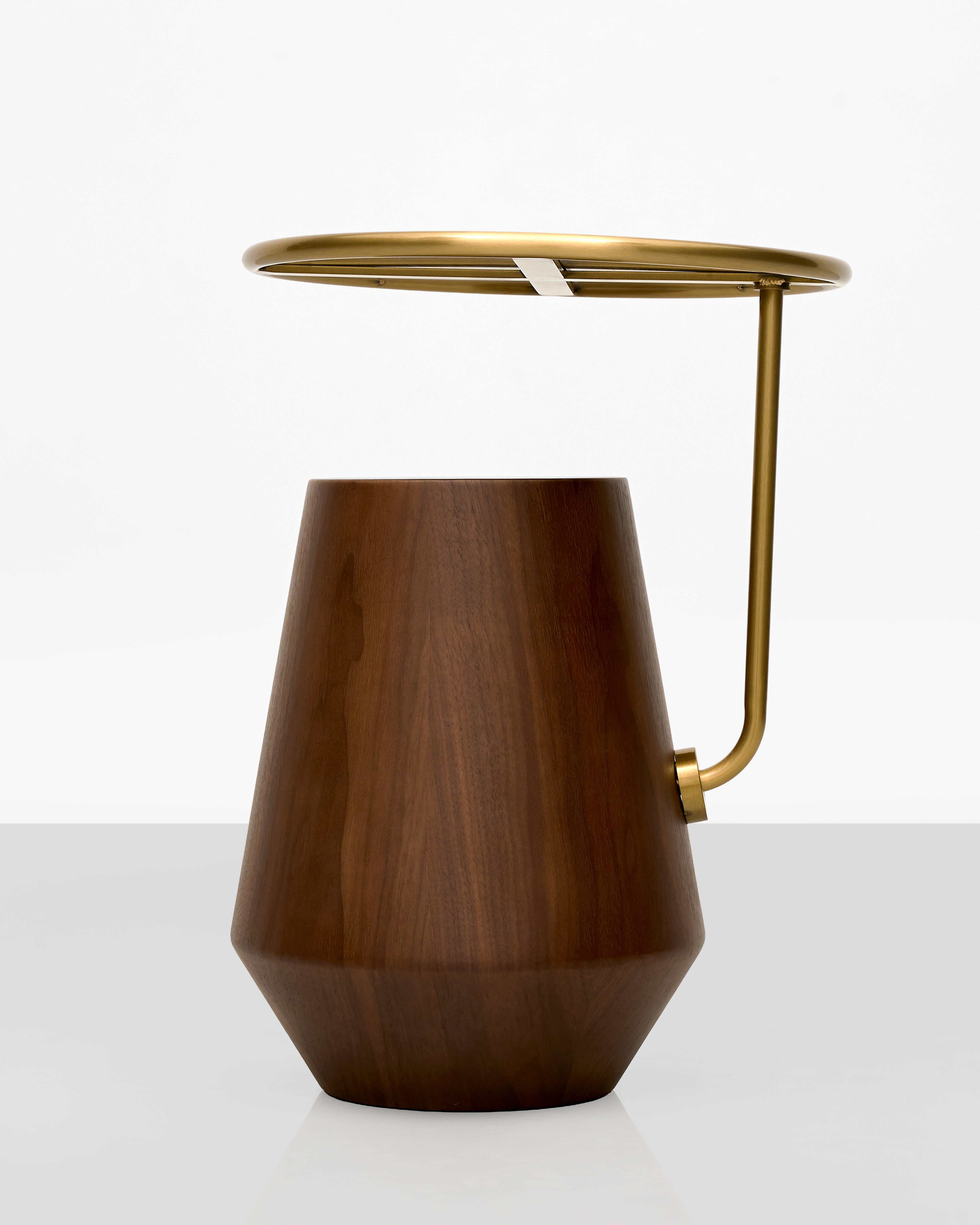 Karyelle Ash Wood Side Table