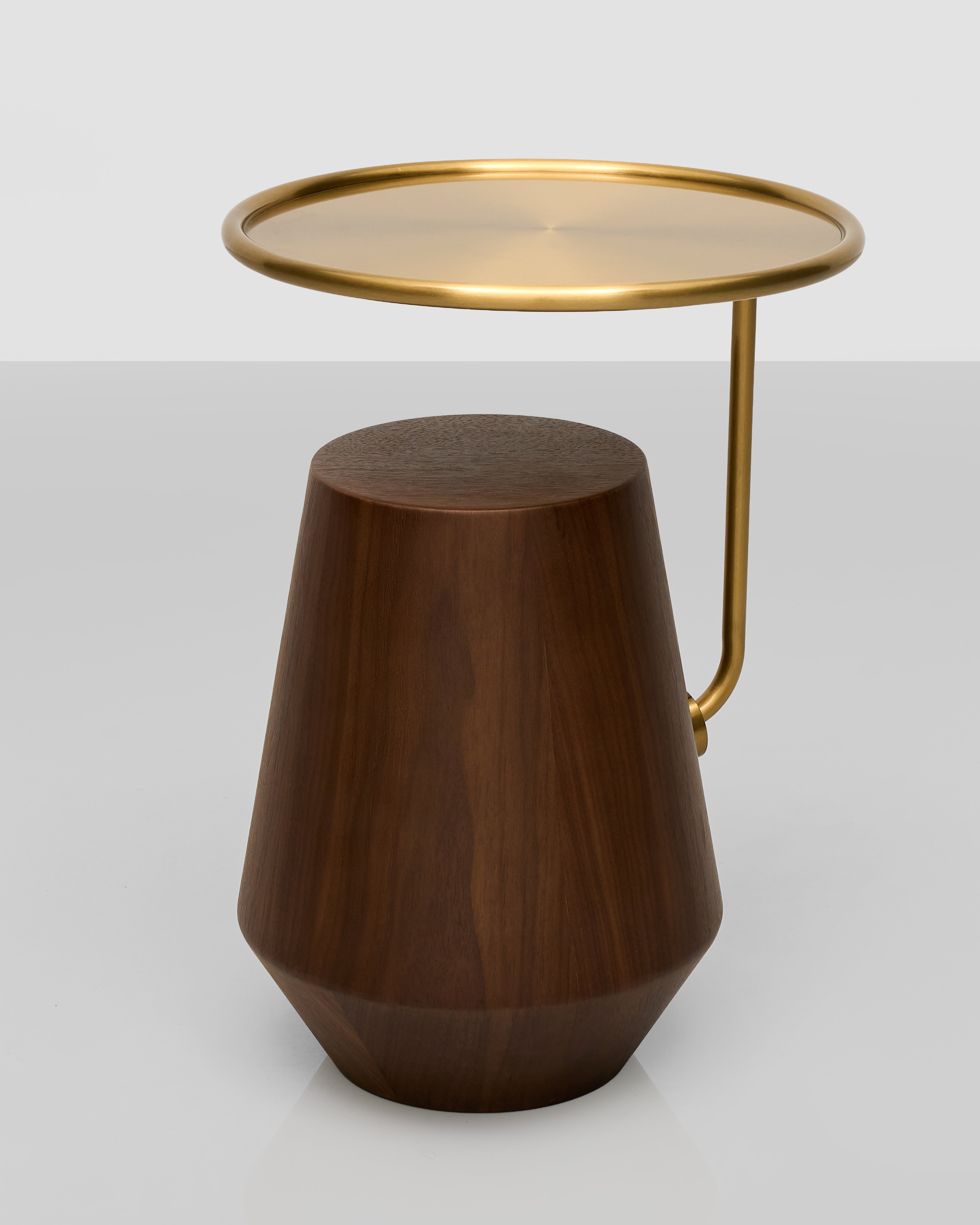 Karyelle Ash Wood Side Table