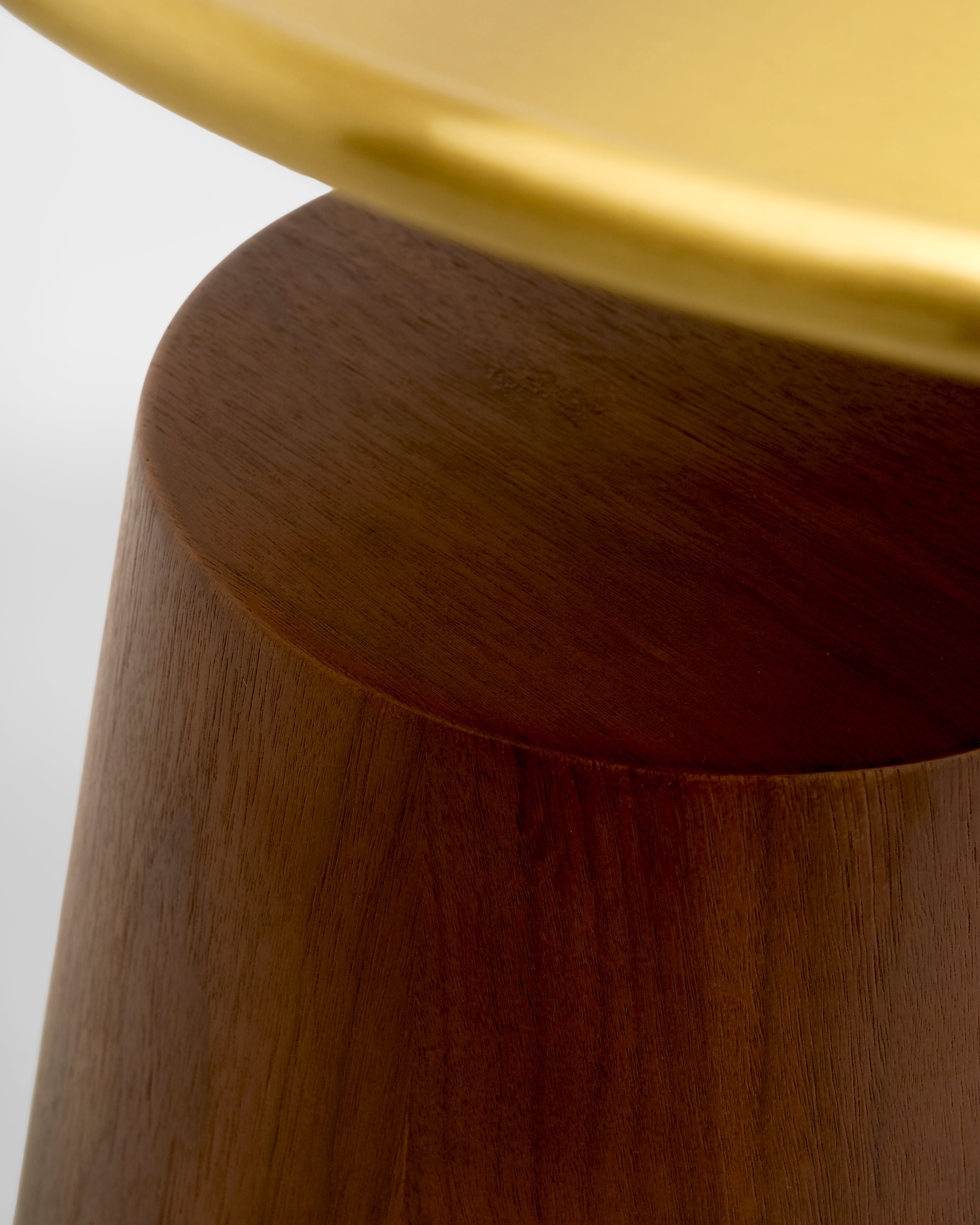 Karyelle Ash Wood Side Table