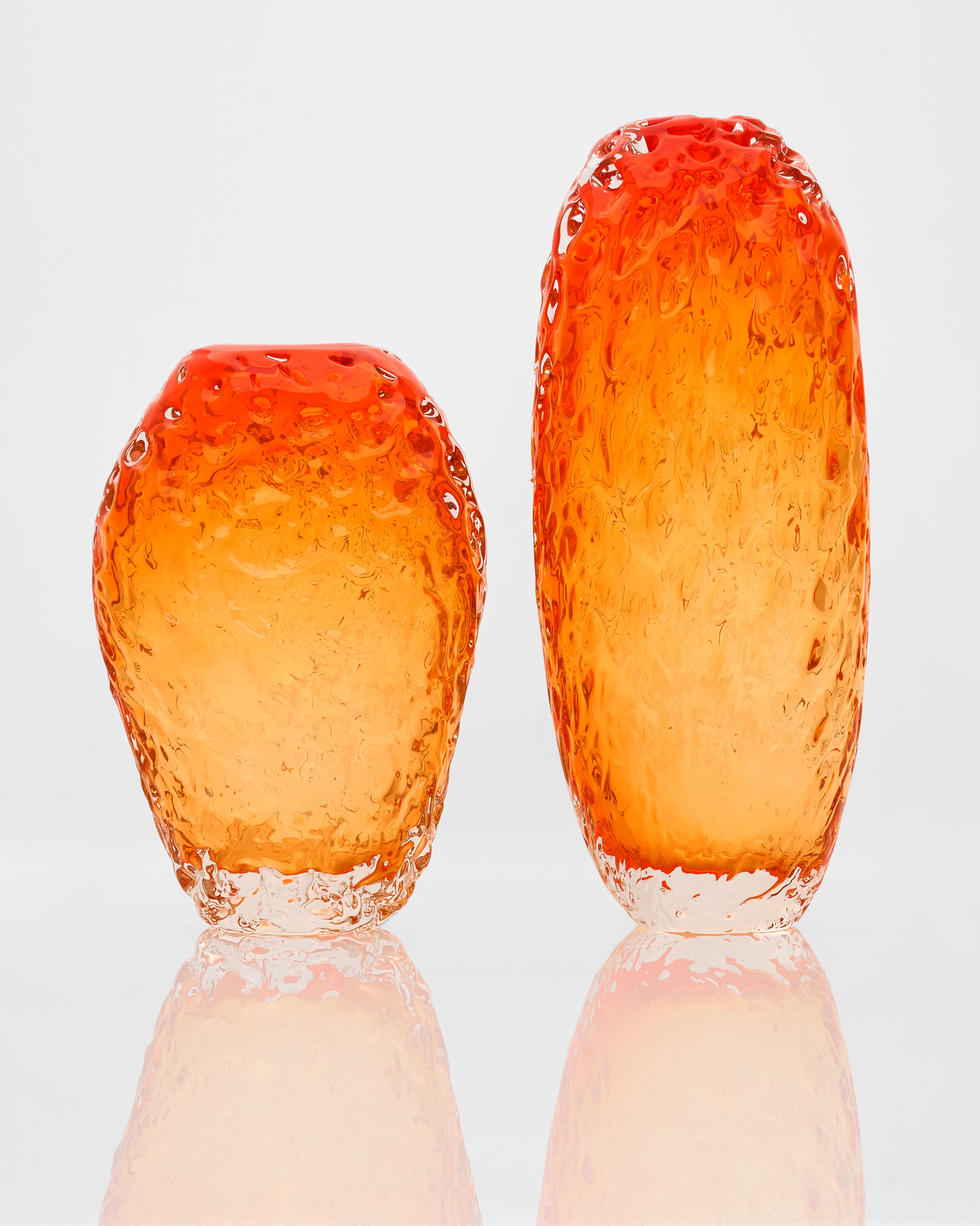 Modern Saffron Vase Set