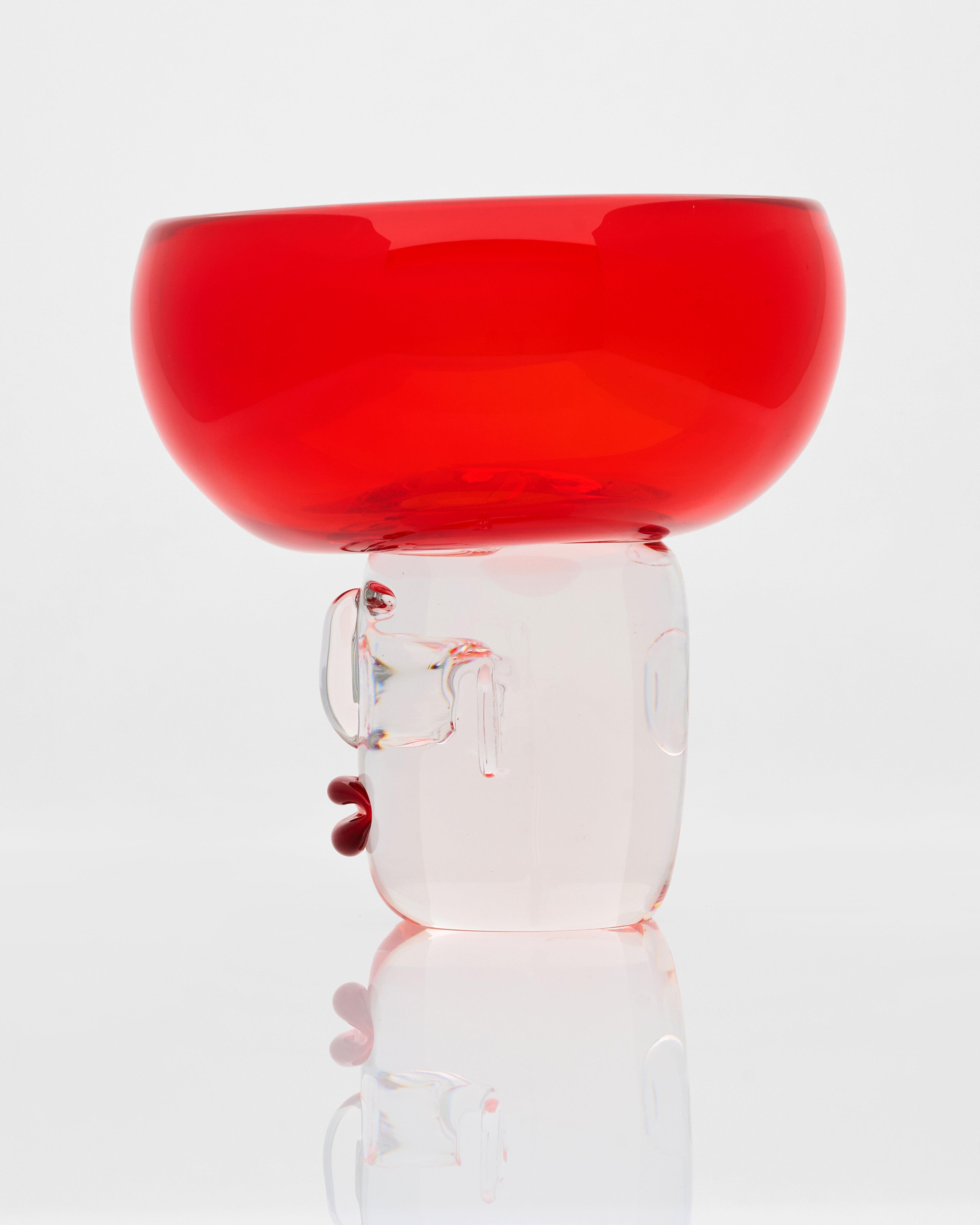 Modern Red Hat Vase