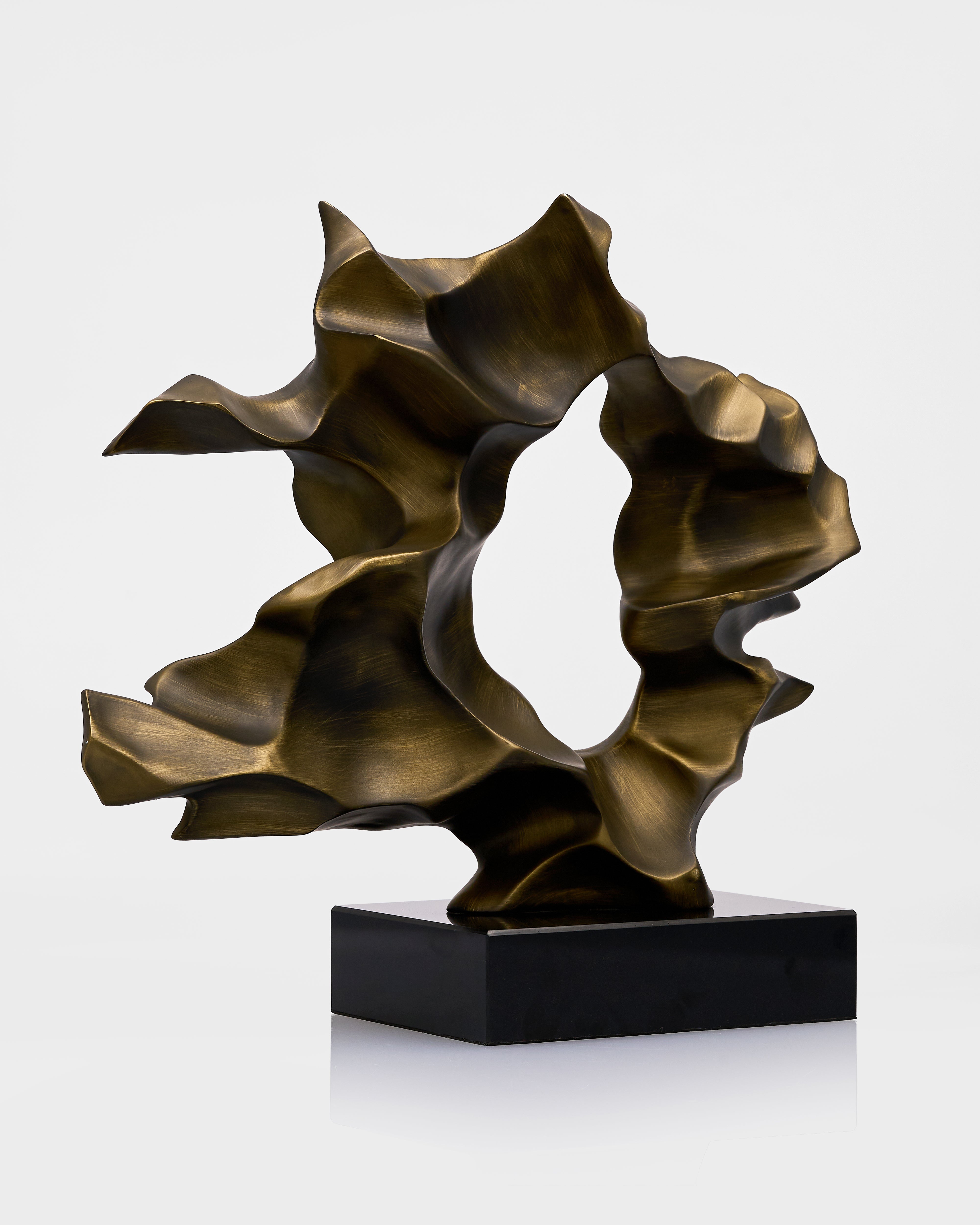 Stormy Abstract Rock Sculpture