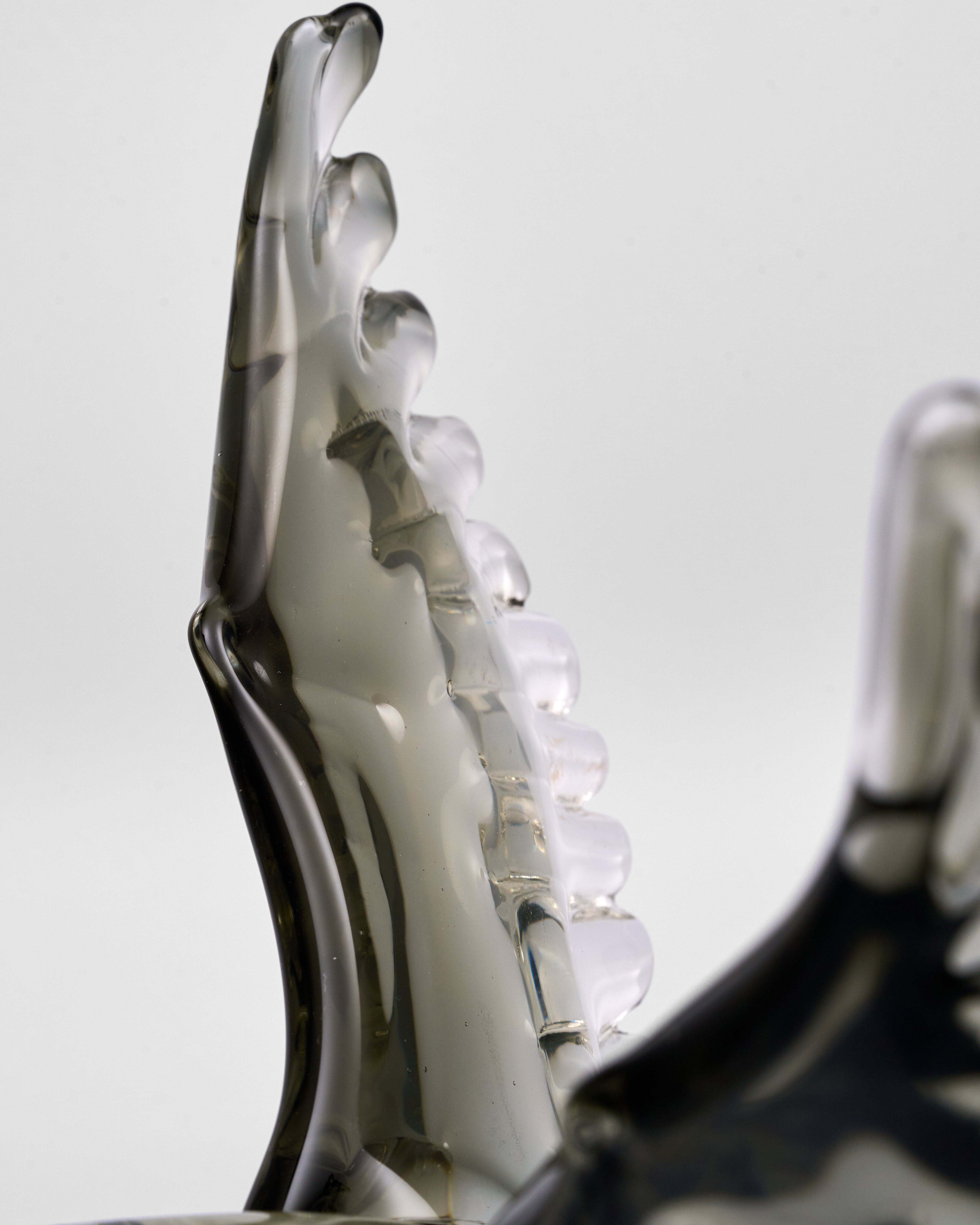 Eagle Clear Crsytal Glass Decor