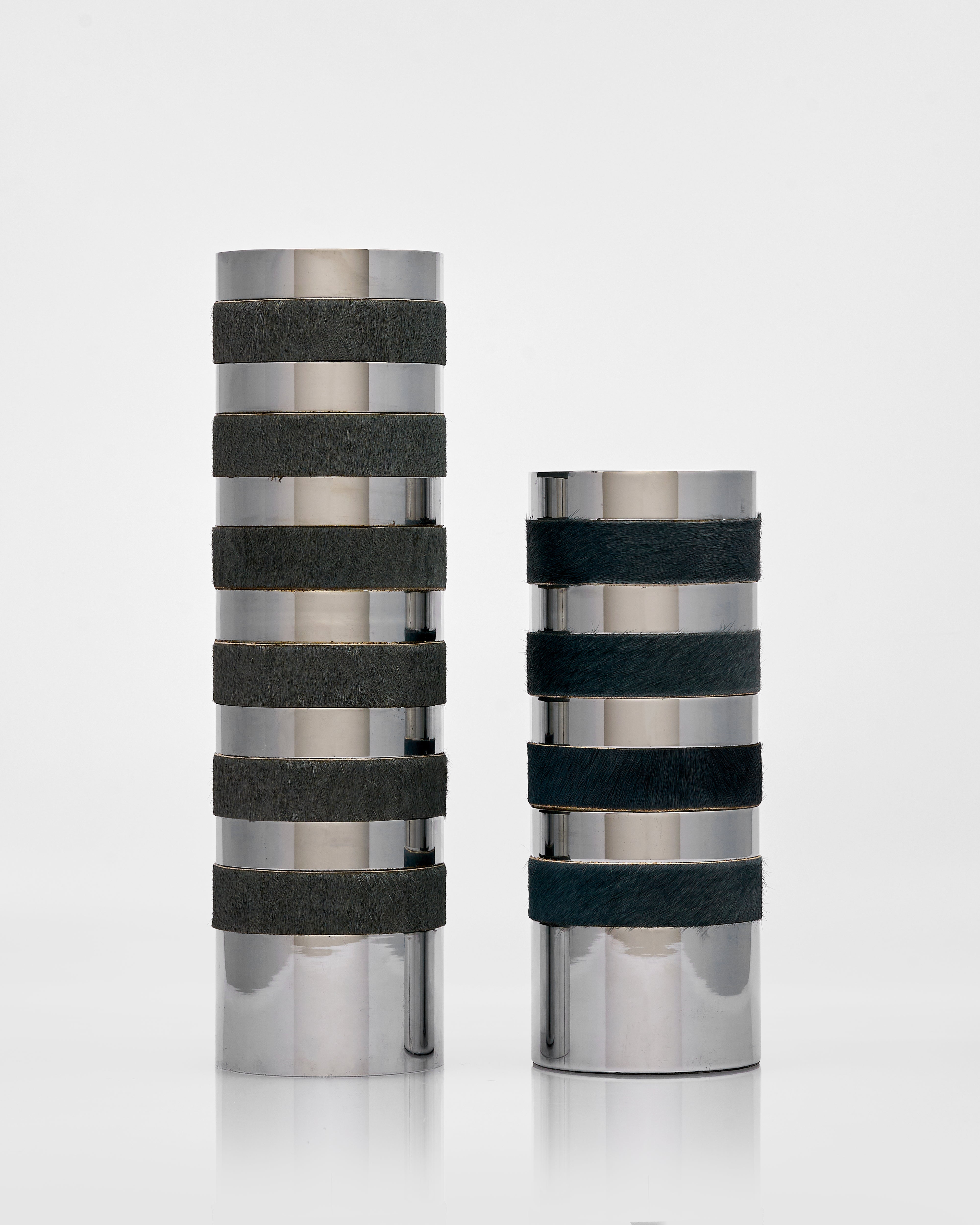 Flex Vessel Vase Grey