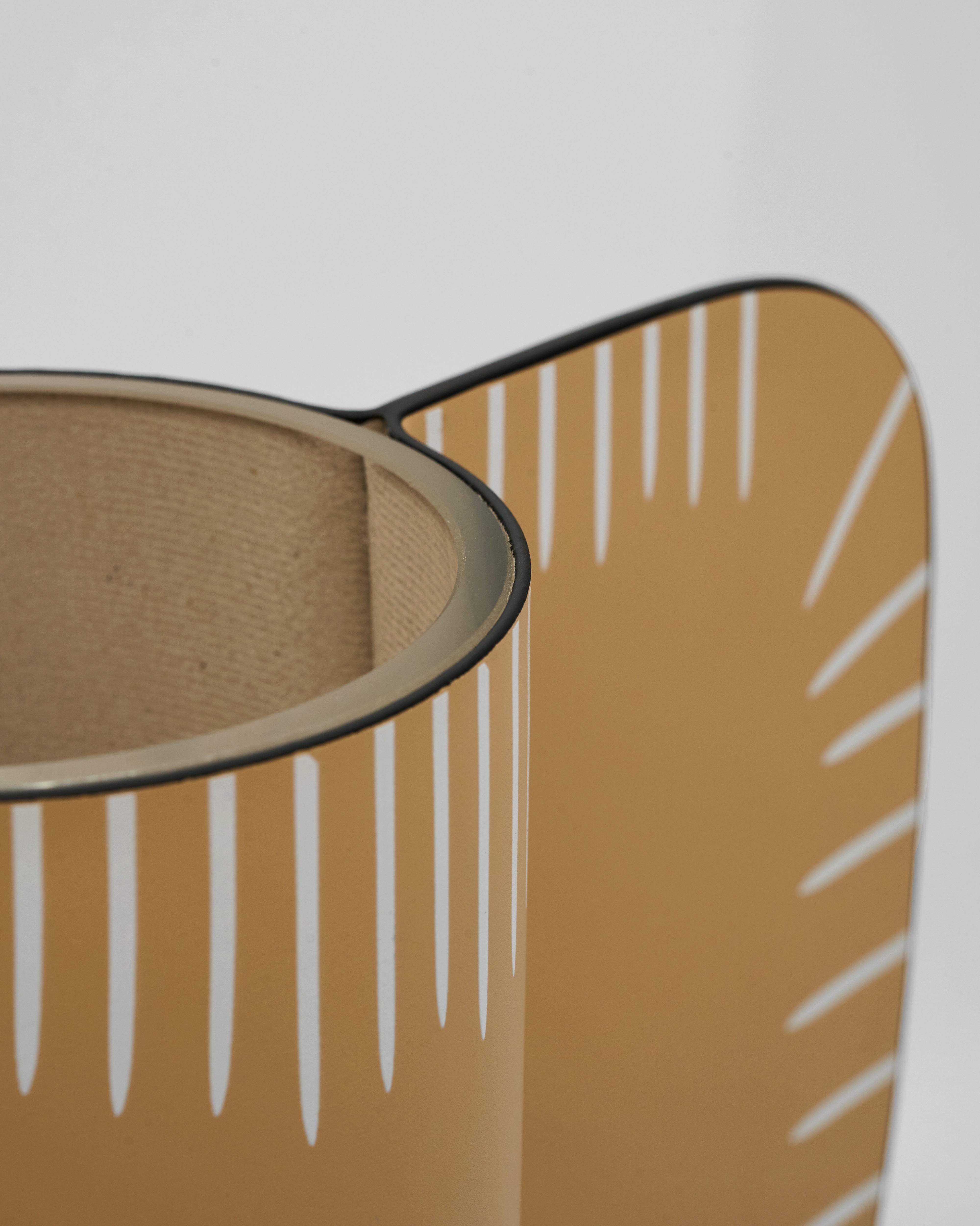 Leather Wing Vase Set - Ivory