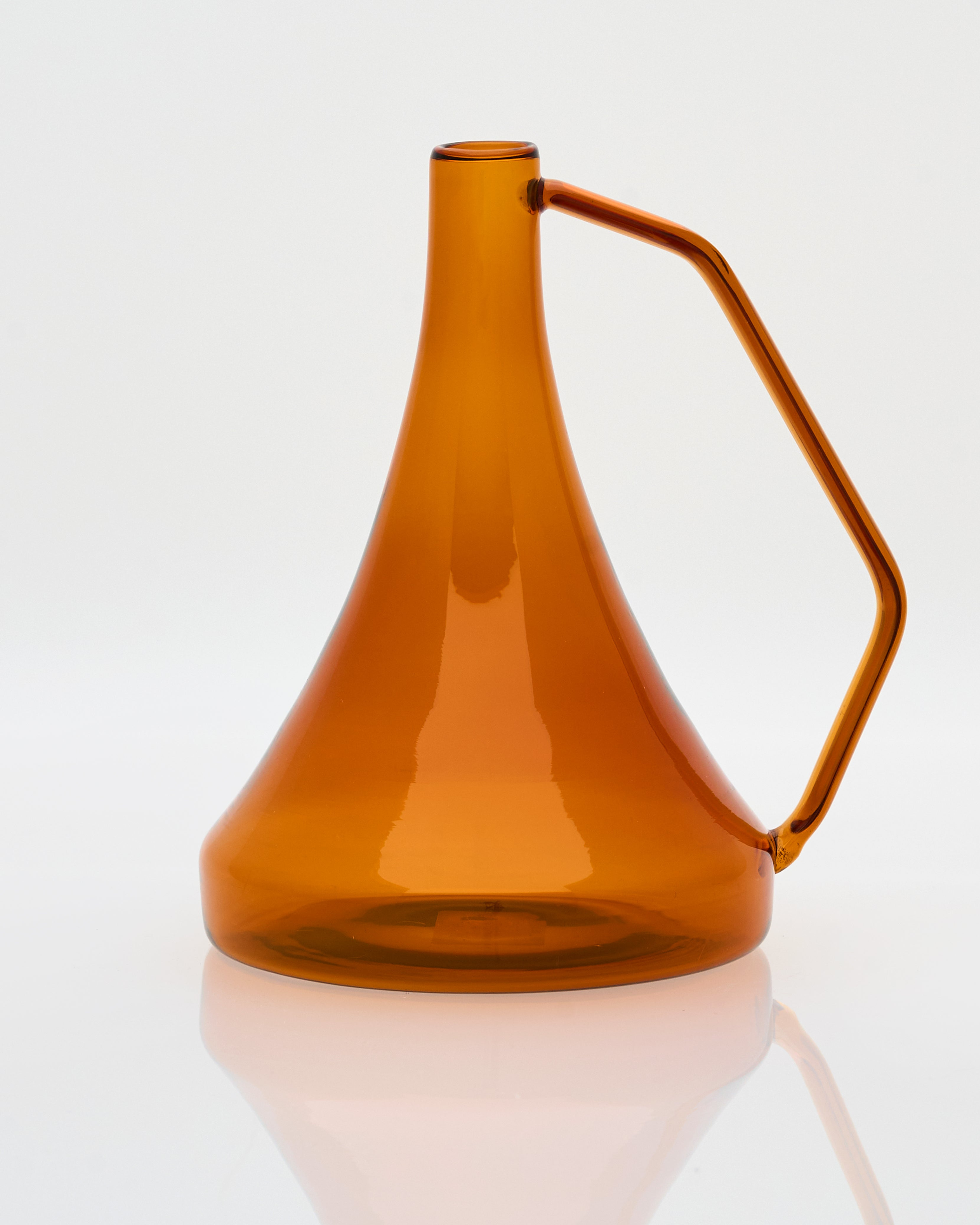 Amber Corner Vase