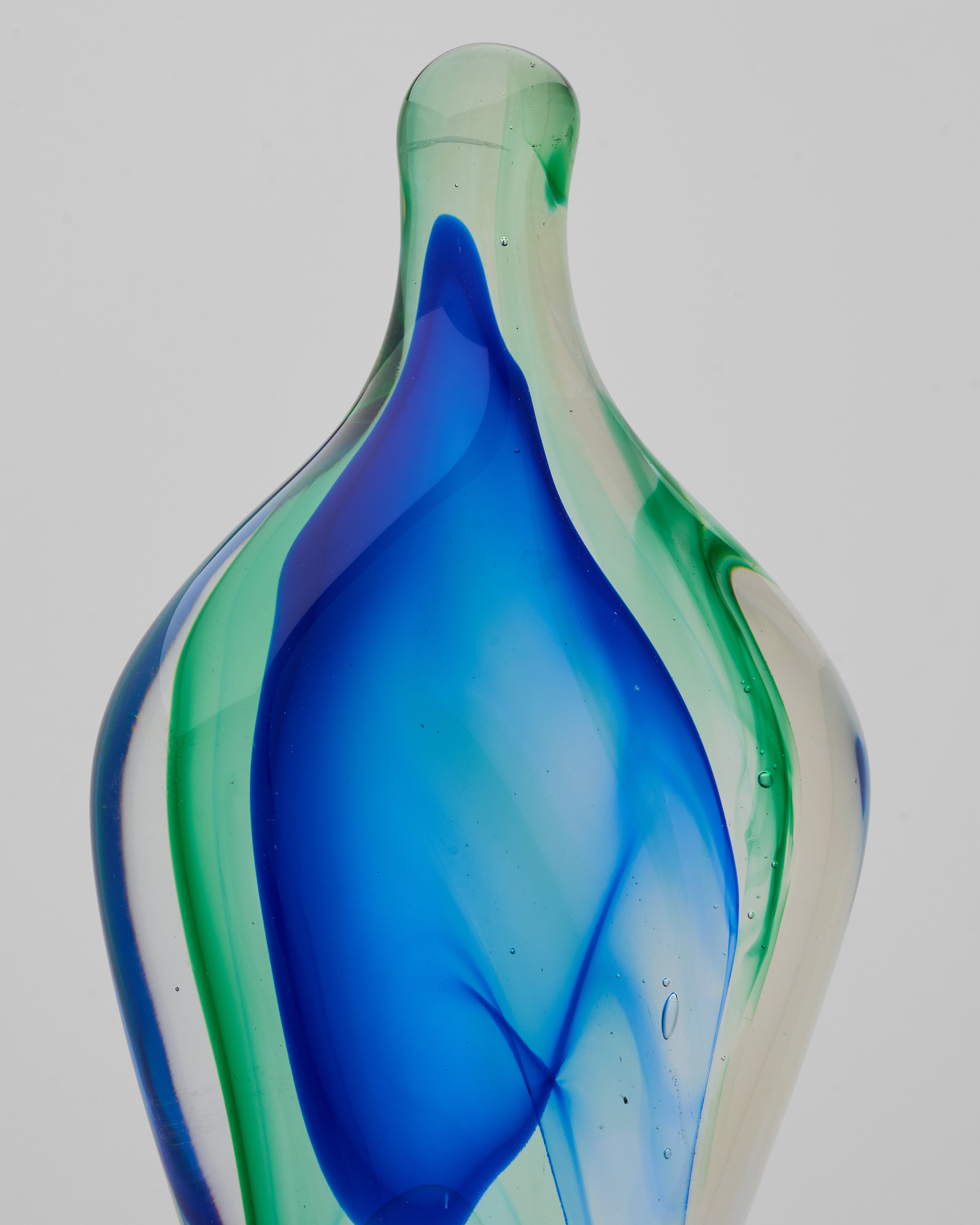 Vivid Essence Hand-Blown Glass Figurine