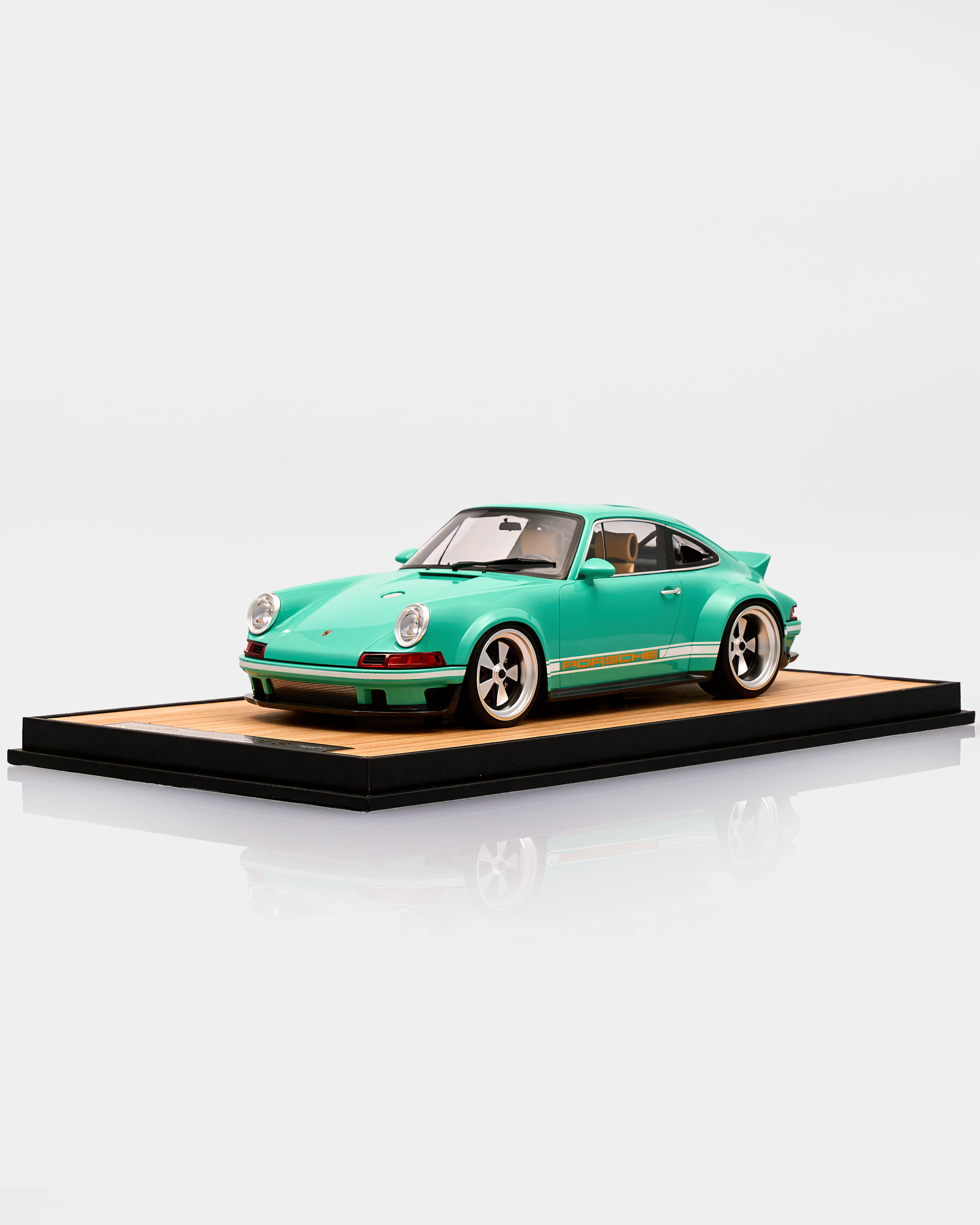 Soft Mint Vinatage Porsche Model Car