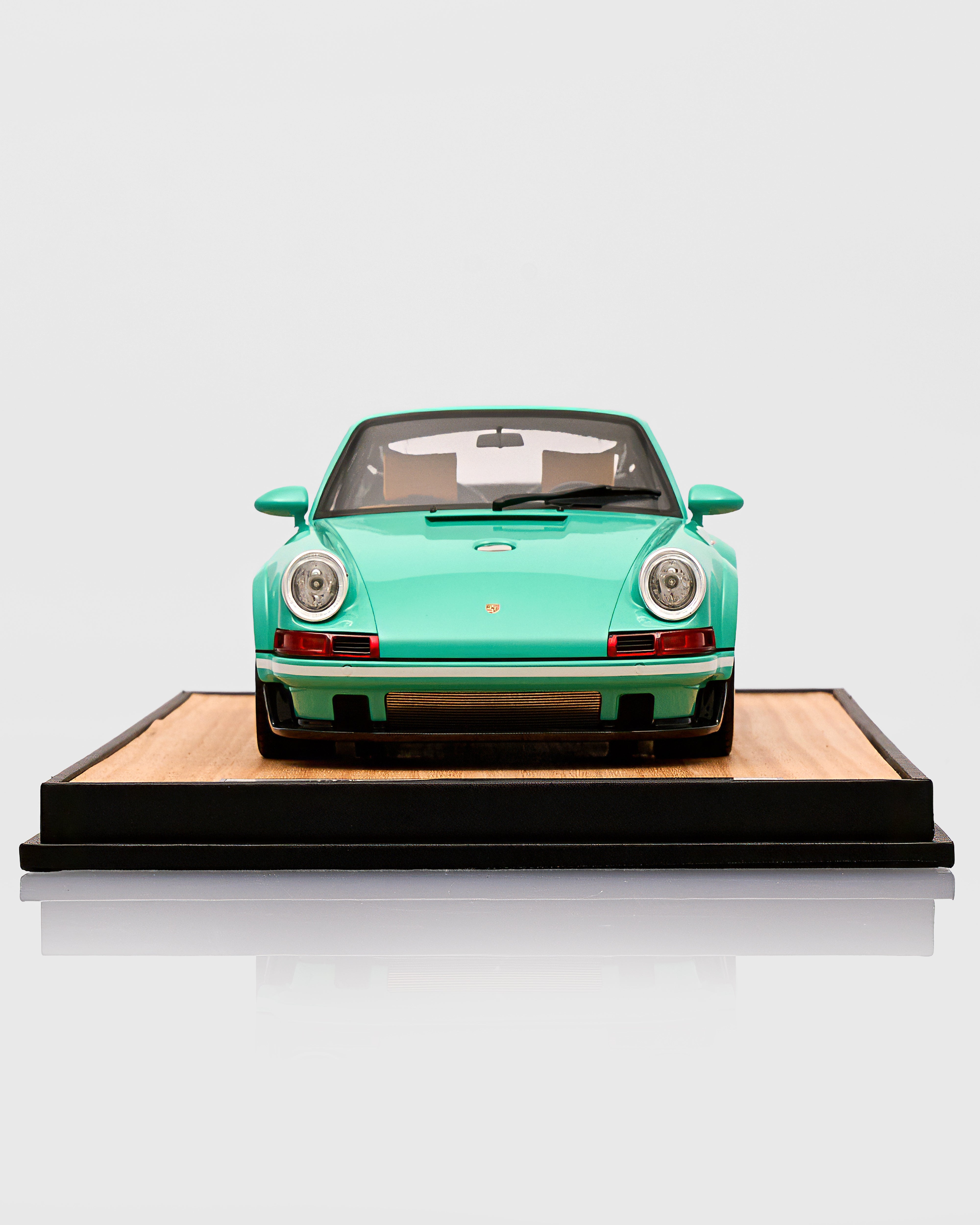 Soft Mint Vinatage Porsche Model Car