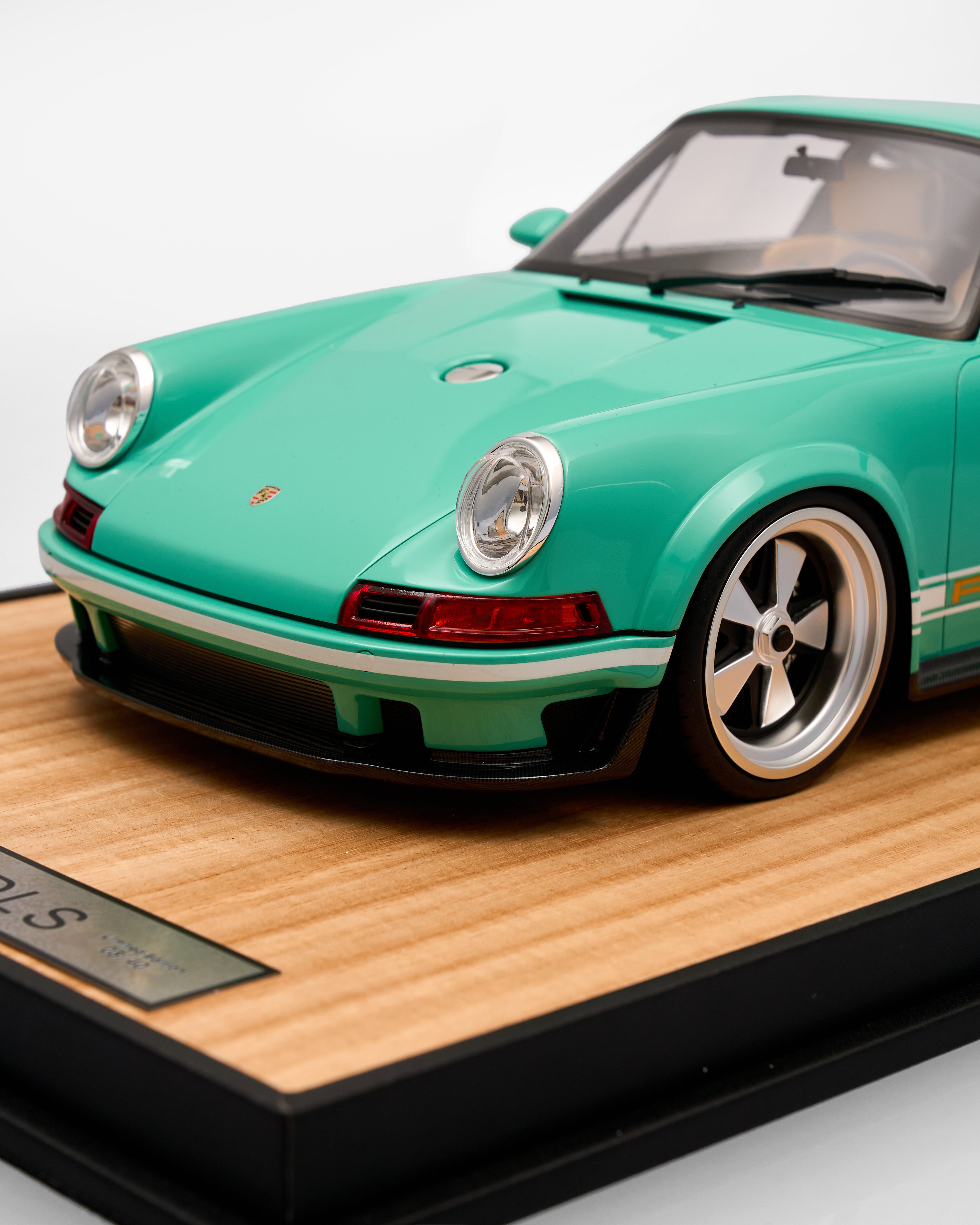 Soft Mint Vinatage Porsche Model Car