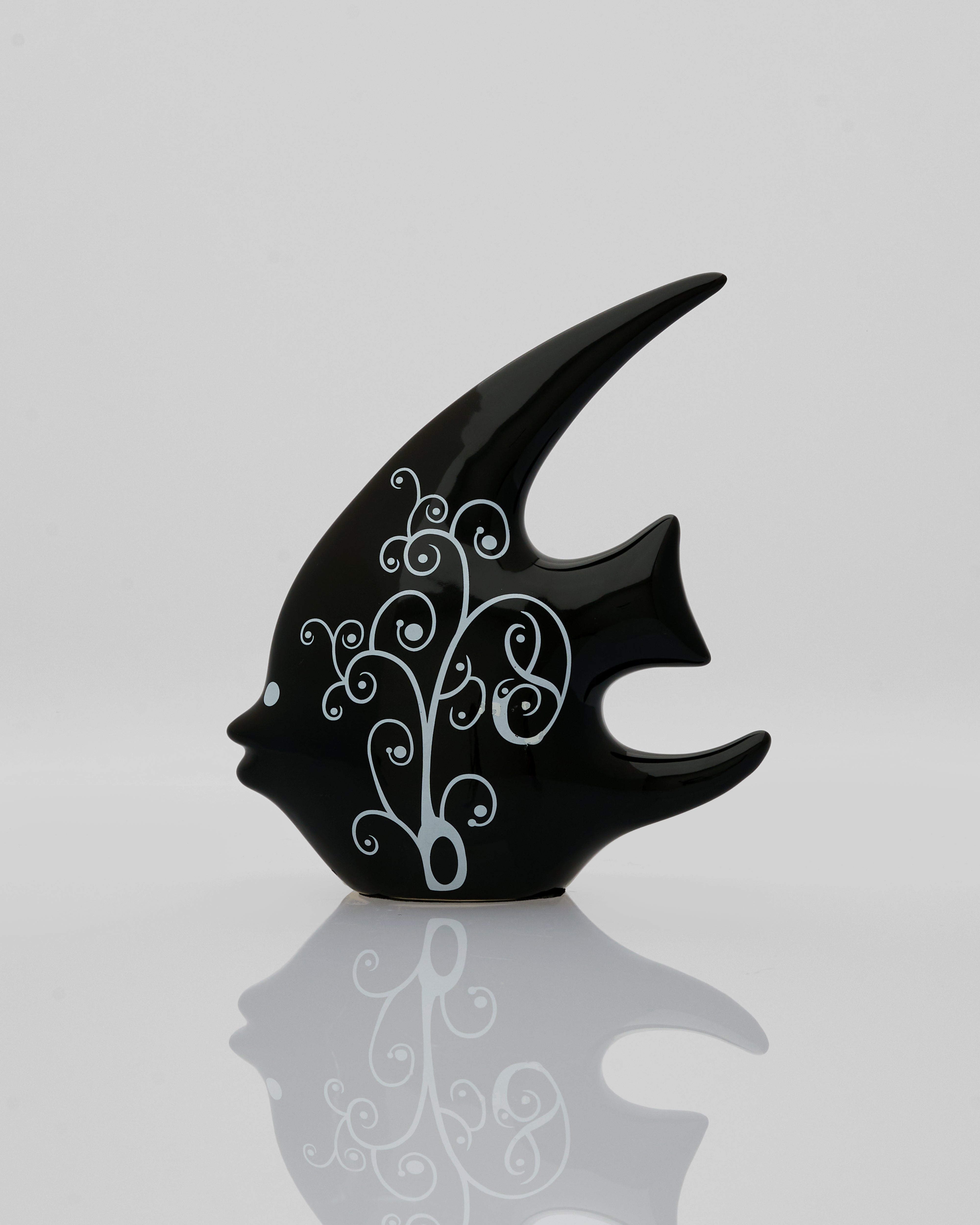Monochrome Fish Decor