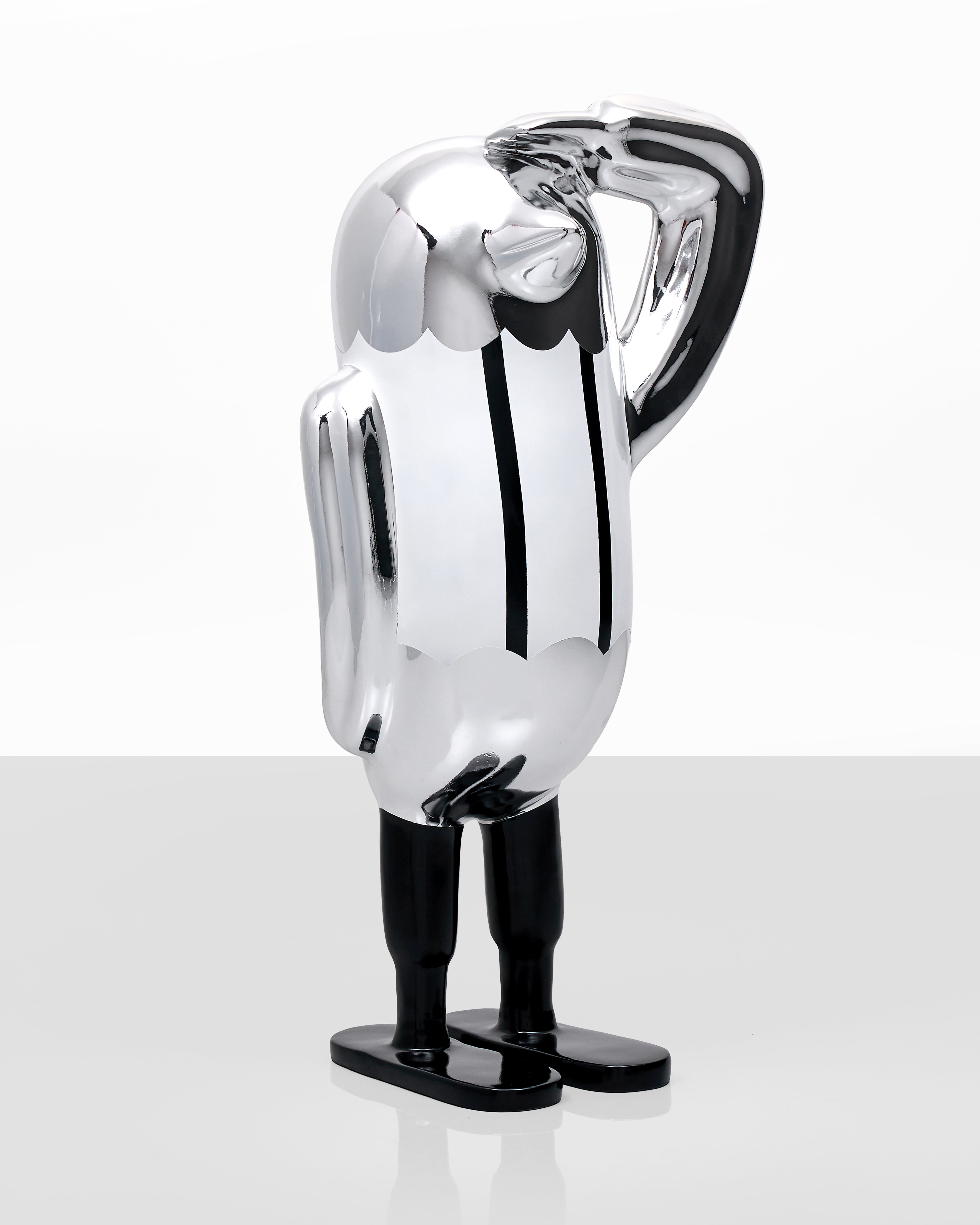Aviara Hope Bird Figurine Silver