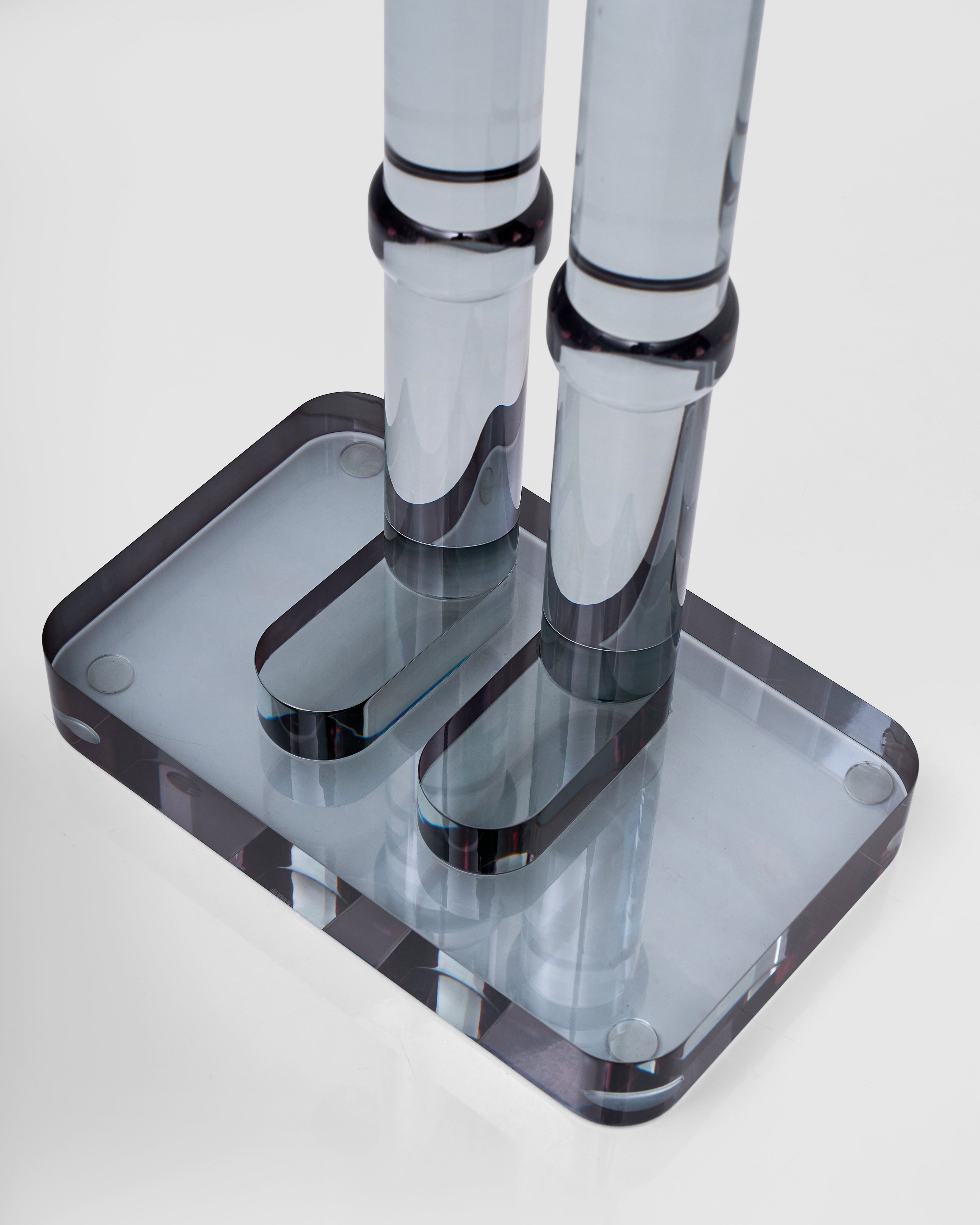 Dual Robo Acrylic Decor Set