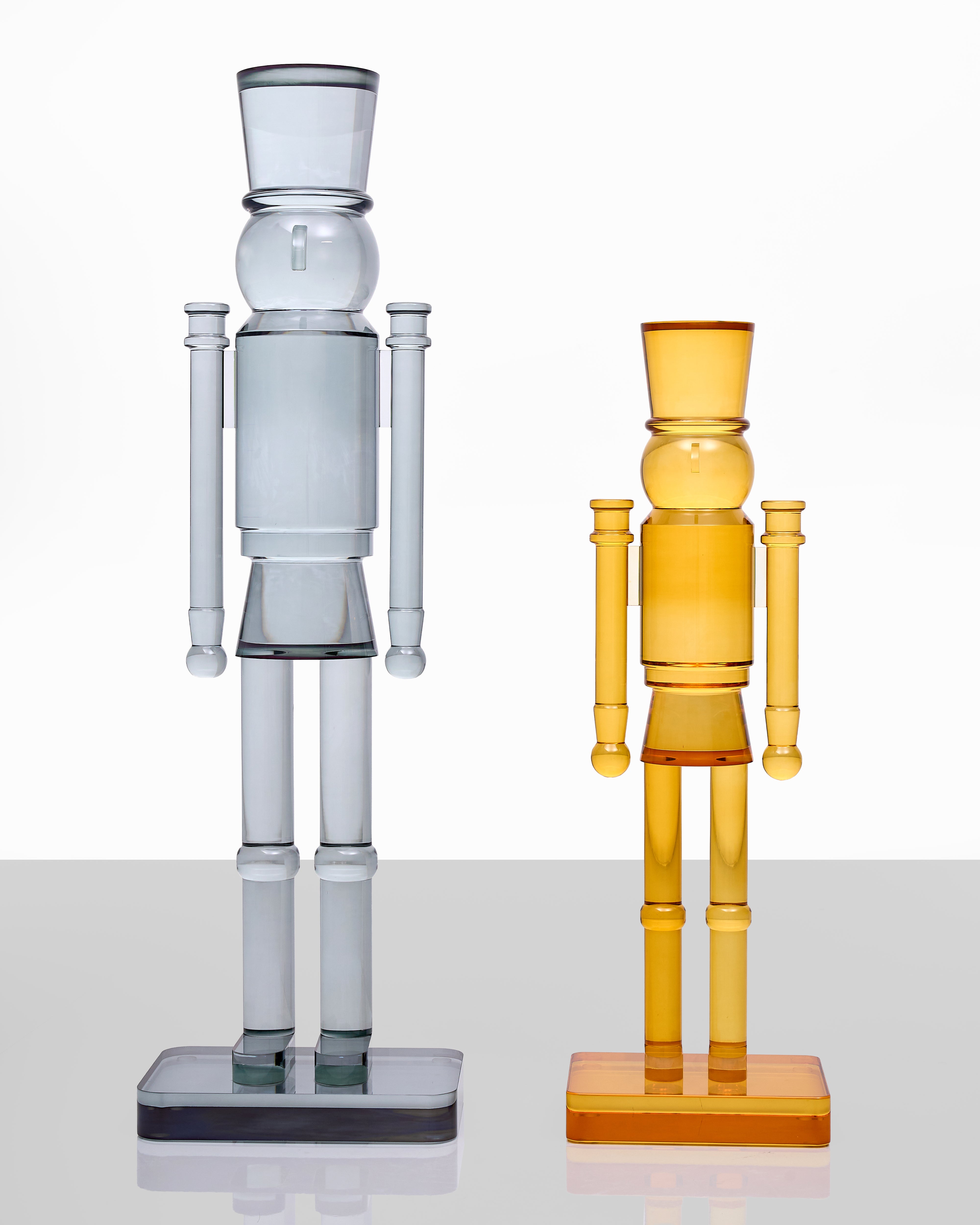 Dual Robo Acrylic Decor Set
